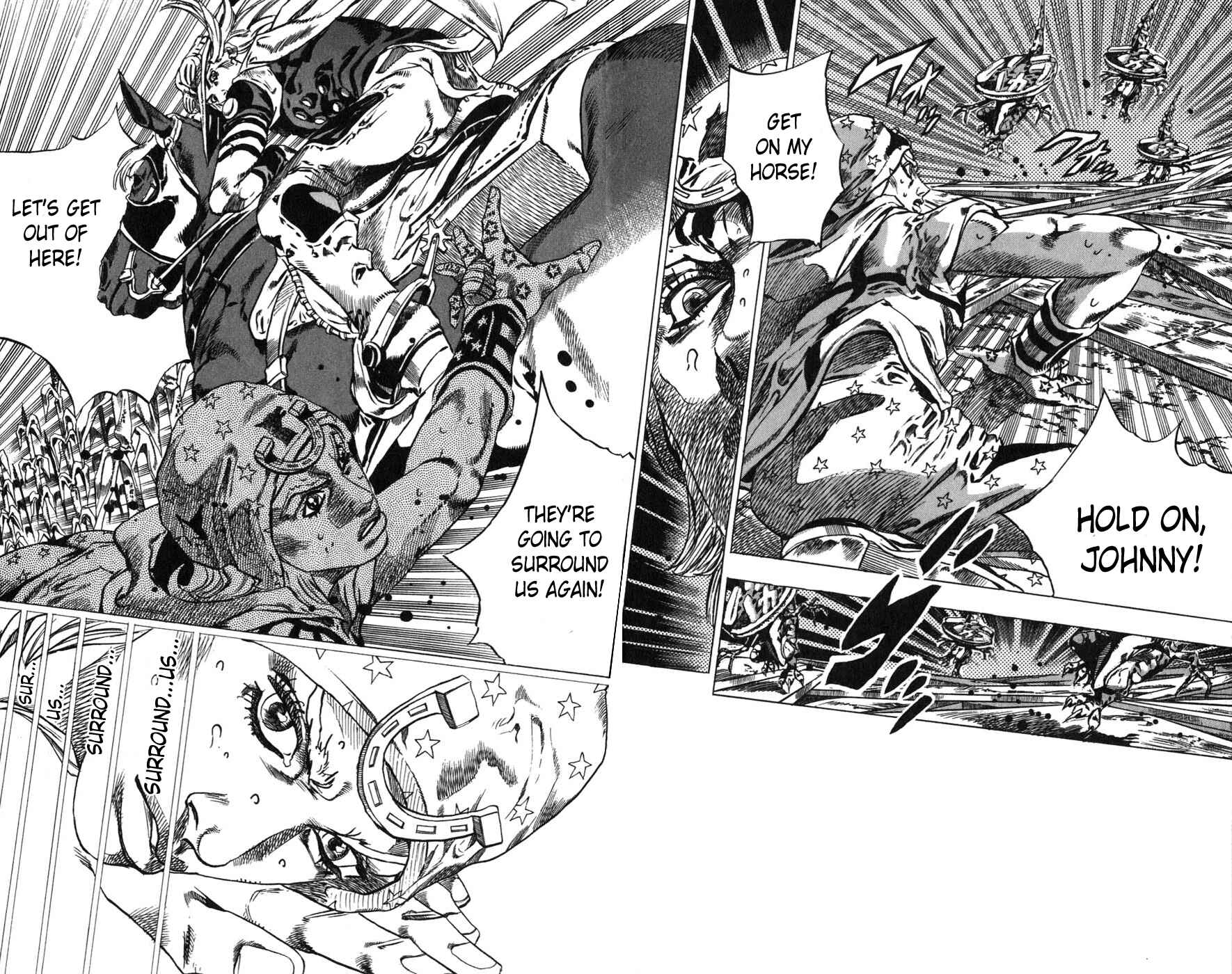JoJo no Kimyou na Bouken: Part 7 - Steel Ball Run Chapter 42 - Page 2