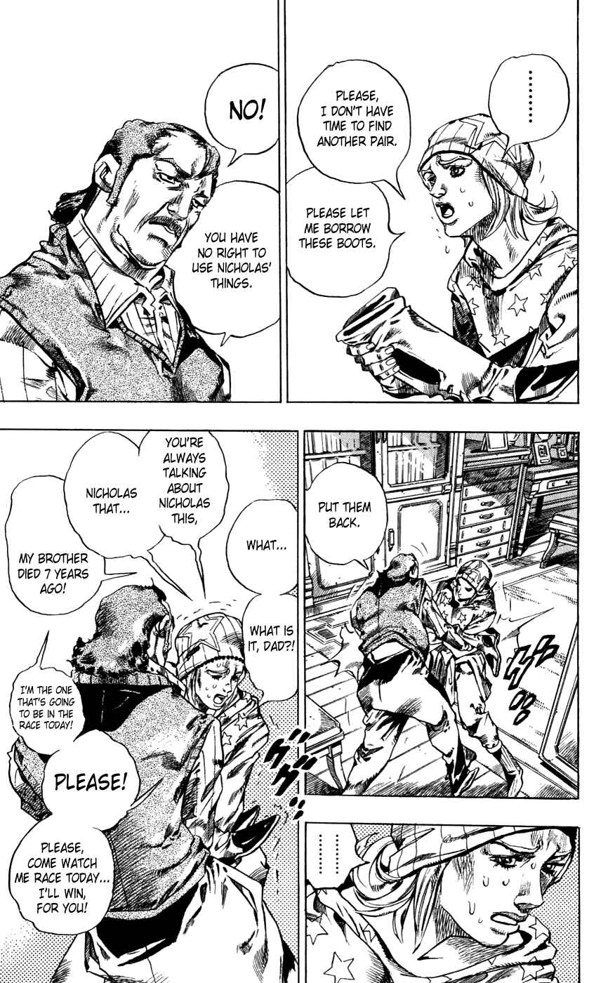 JoJo no Kimyou na Bouken: Part 7 - Steel Ball Run Chapter 42 - Page 21