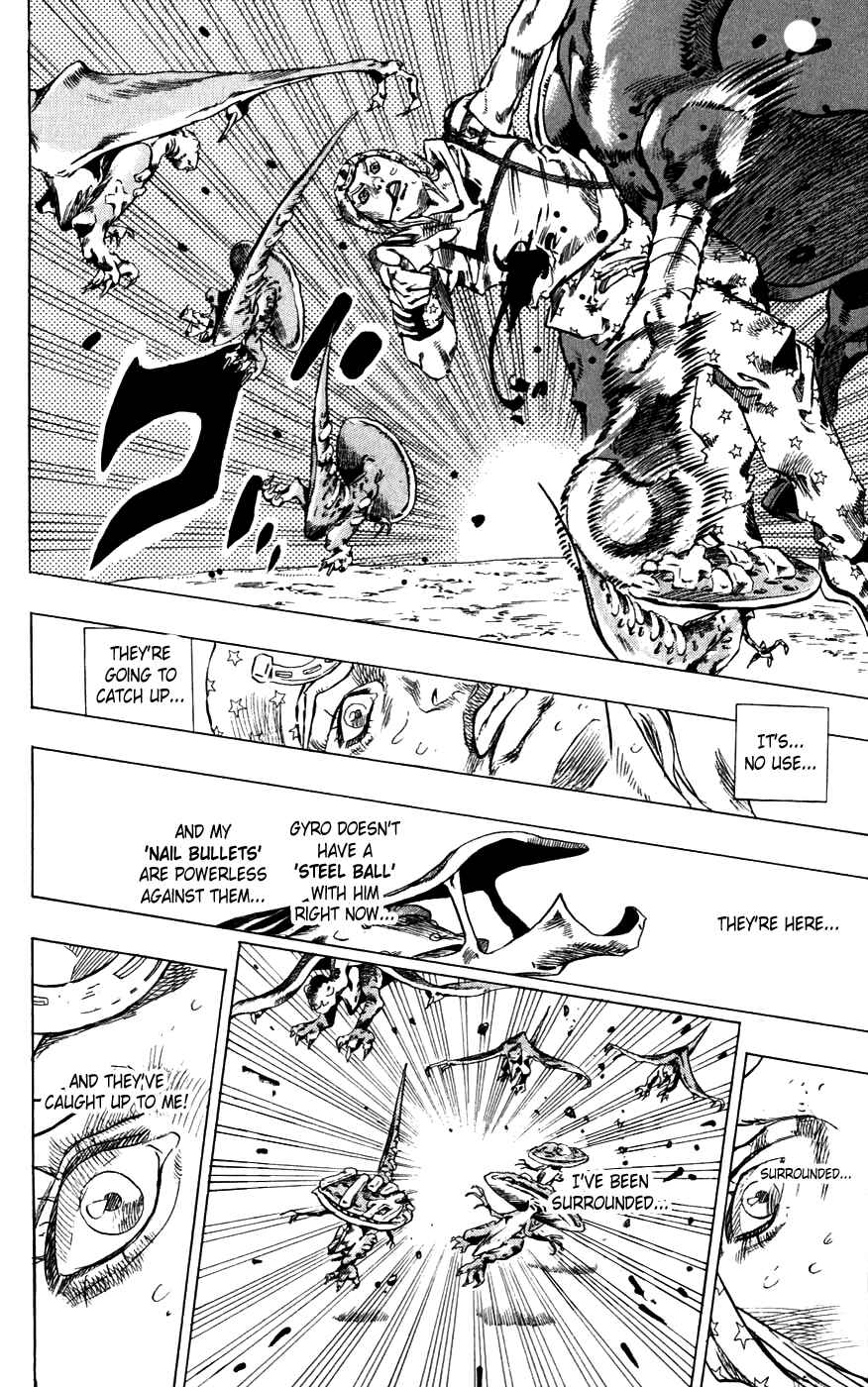 JoJo no Kimyou na Bouken: Part 7 - Steel Ball Run Chapter 42 - Page 35