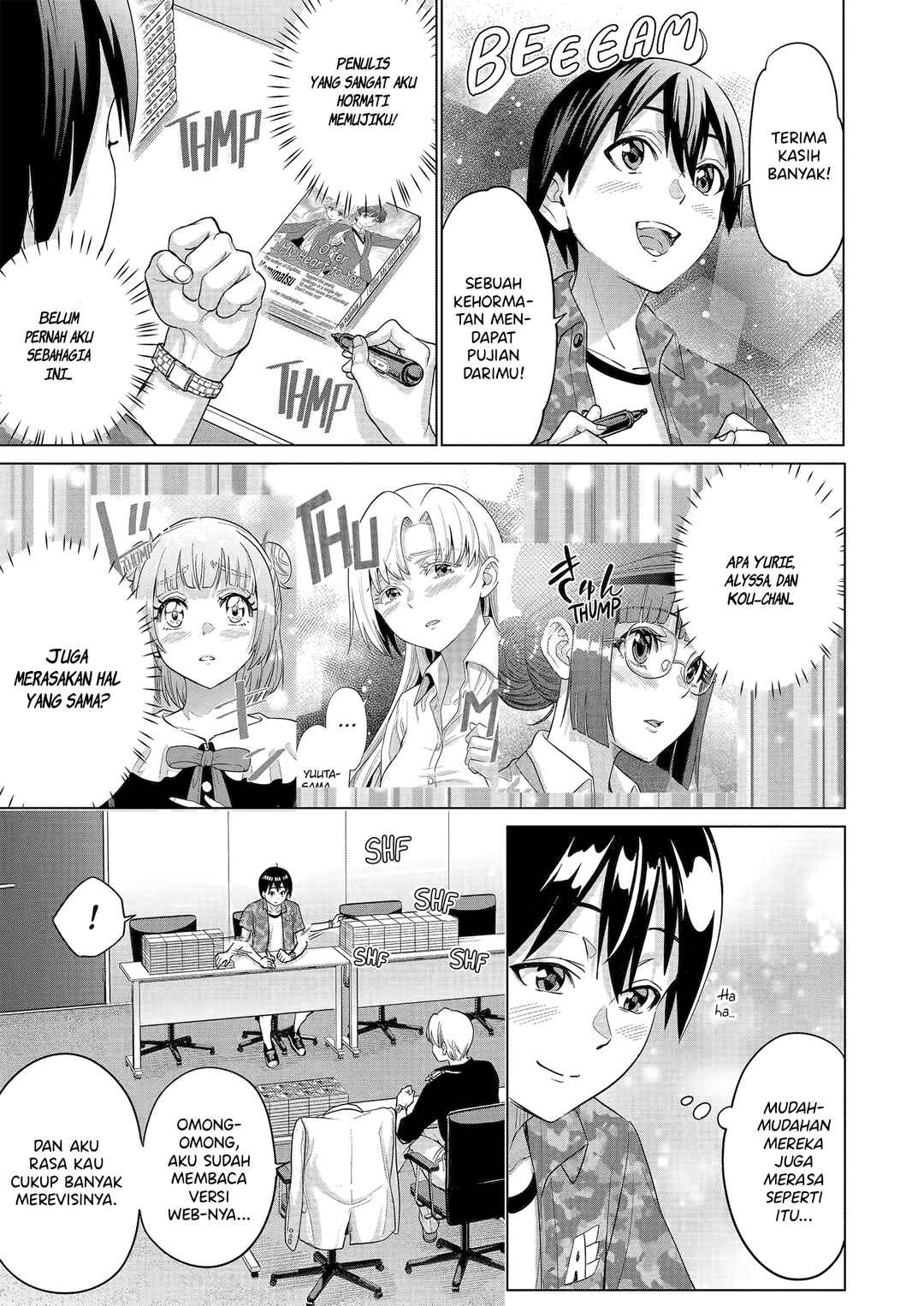 Koukousei WEB Sakka no Mote Seikatsu: "Anta ga Kami Sakka na Wakenai desho" to Boku o Futta Osananajimi ga Koukai Shiteru kedo Mou Osoi Chapter 23 - Page 10