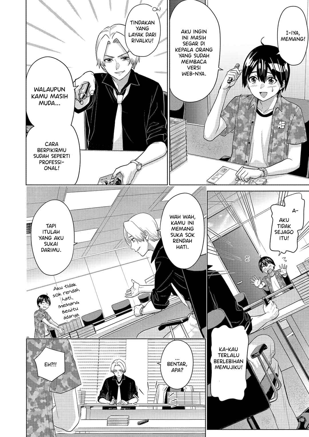 Koukousei WEB Sakka no Mote Seikatsu: "Anta ga Kami Sakka na Wakenai desho" to Boku o Futta Osananajimi ga Koukai Shiteru kedo Mou Osoi Chapter 23 - Page 11