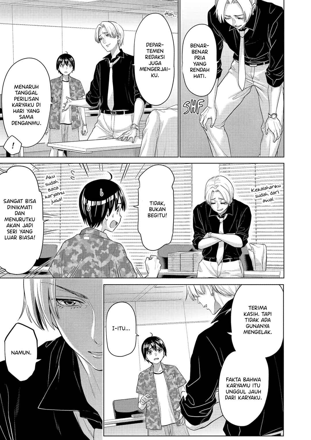 Koukousei WEB Sakka no Mote Seikatsu: "Anta ga Kami Sakka na Wakenai desho" to Boku o Futta Osananajimi ga Koukai Shiteru kedo Mou Osoi Chapter 23 - Page 16