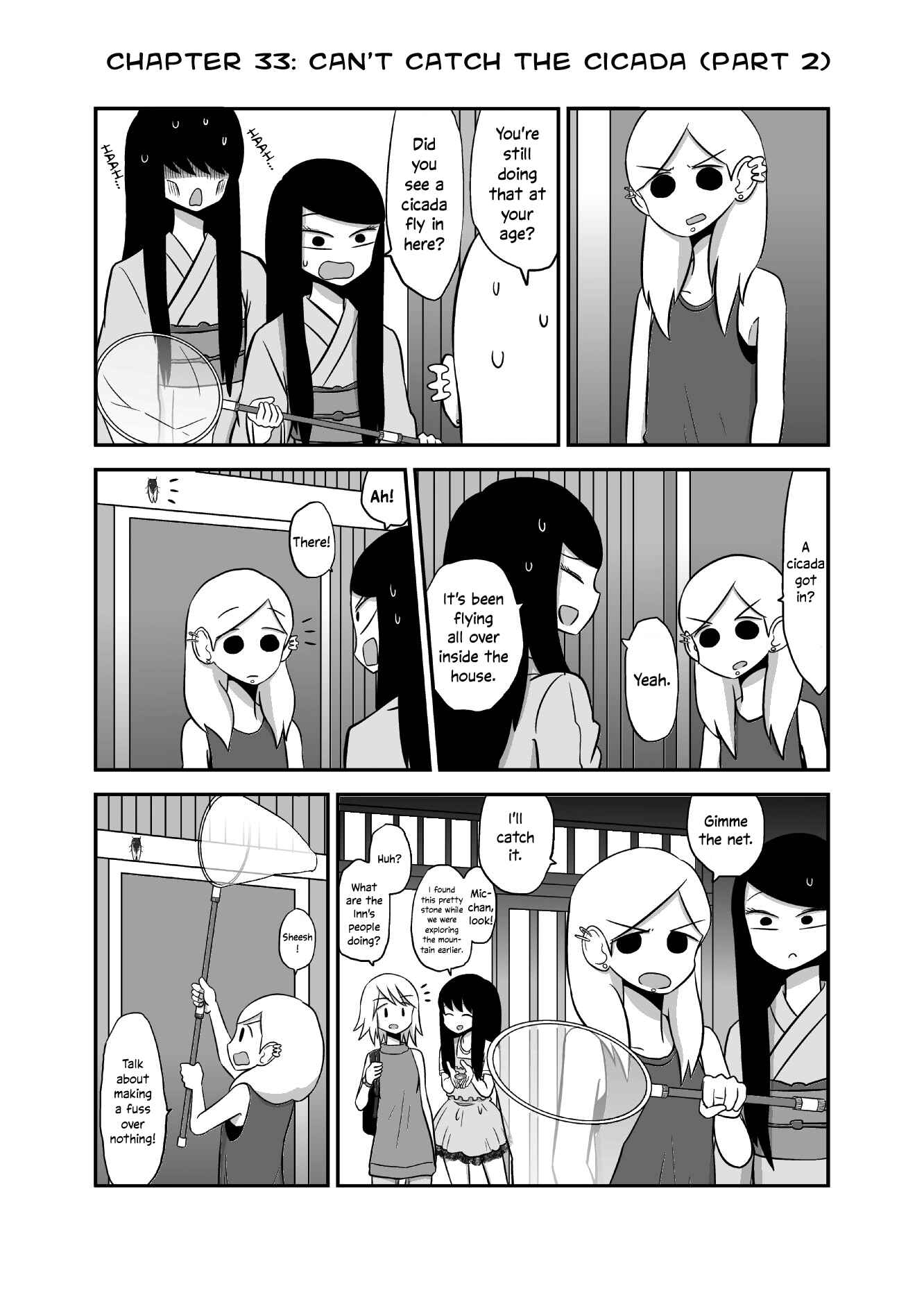 Yuri Natsu: Minshuku Kagaya Chapter 33 - Page 1