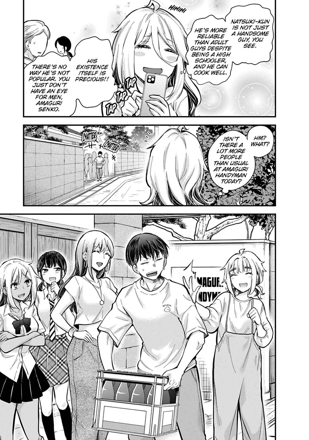 Shingeki no Eroko-san: Hen na Oneesan wa Danshi Kousei to Nakayoku Naritai Chapter 55 - Page 20