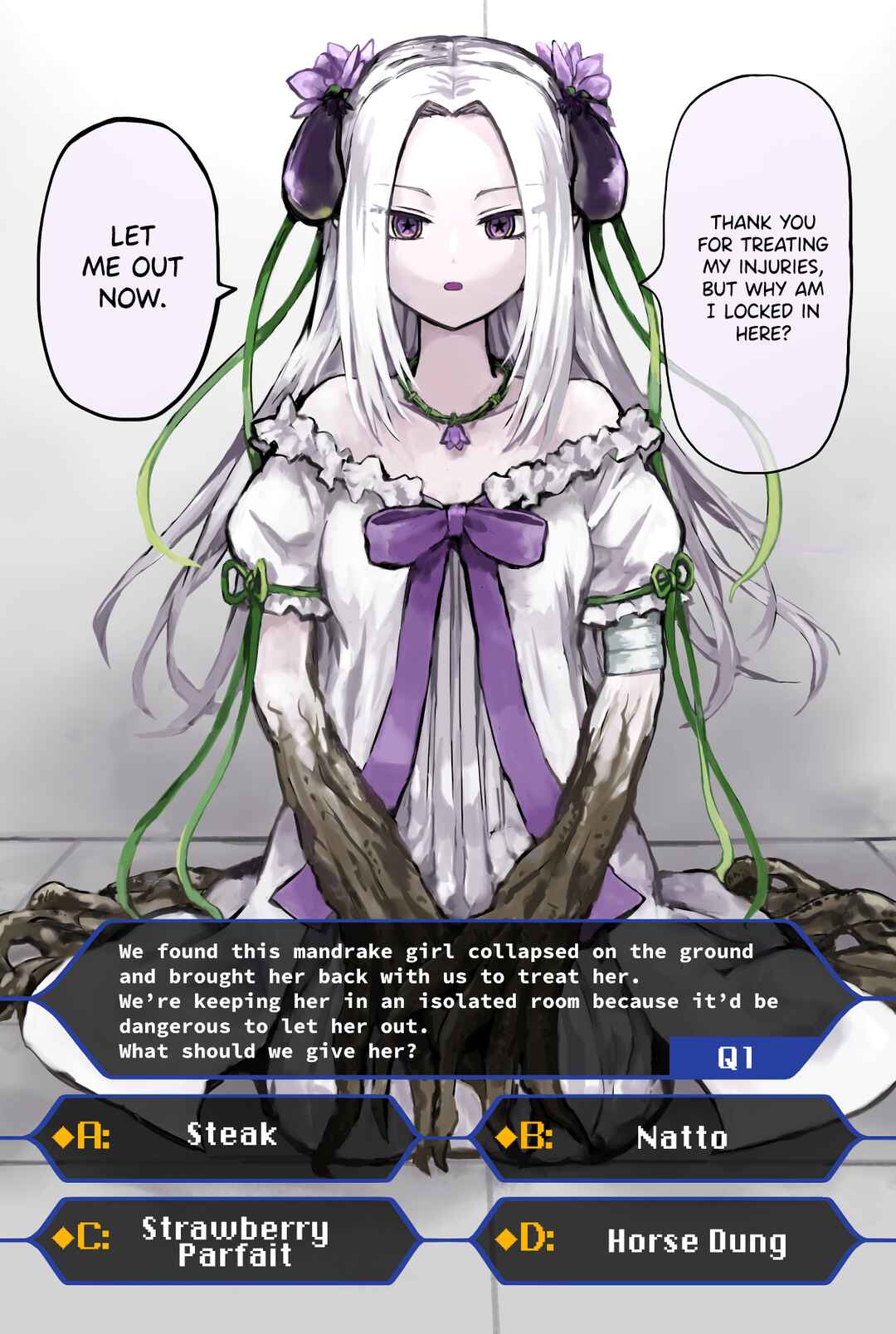 Raising an Eggplant Girl Using Online Polls Chapter 1 - Page 1