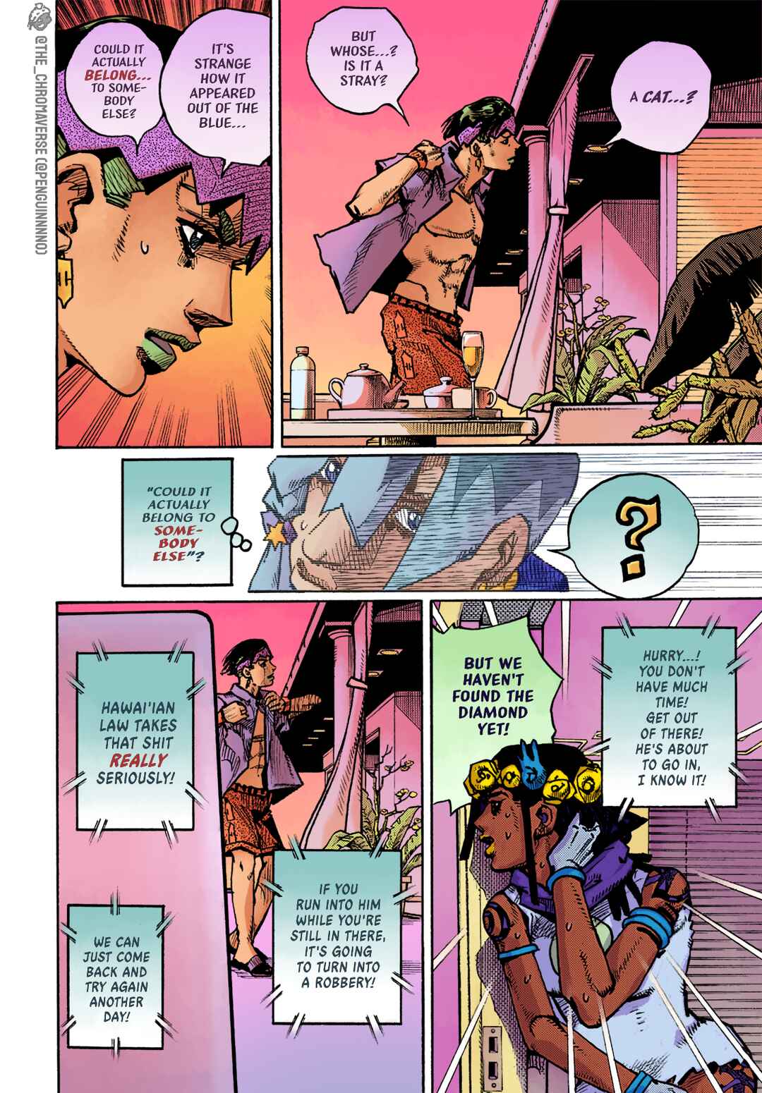 JoJo's Bizarre Adventure Part 9 - The JOJOLands (Fan-Colored) Chapter 3 - Page 18