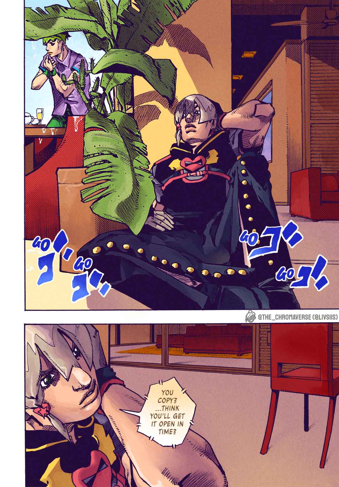 JoJo's Bizarre Adventure Part 9 - The JOJOLands (Fan-Colored) Chapter 3 - Page 23