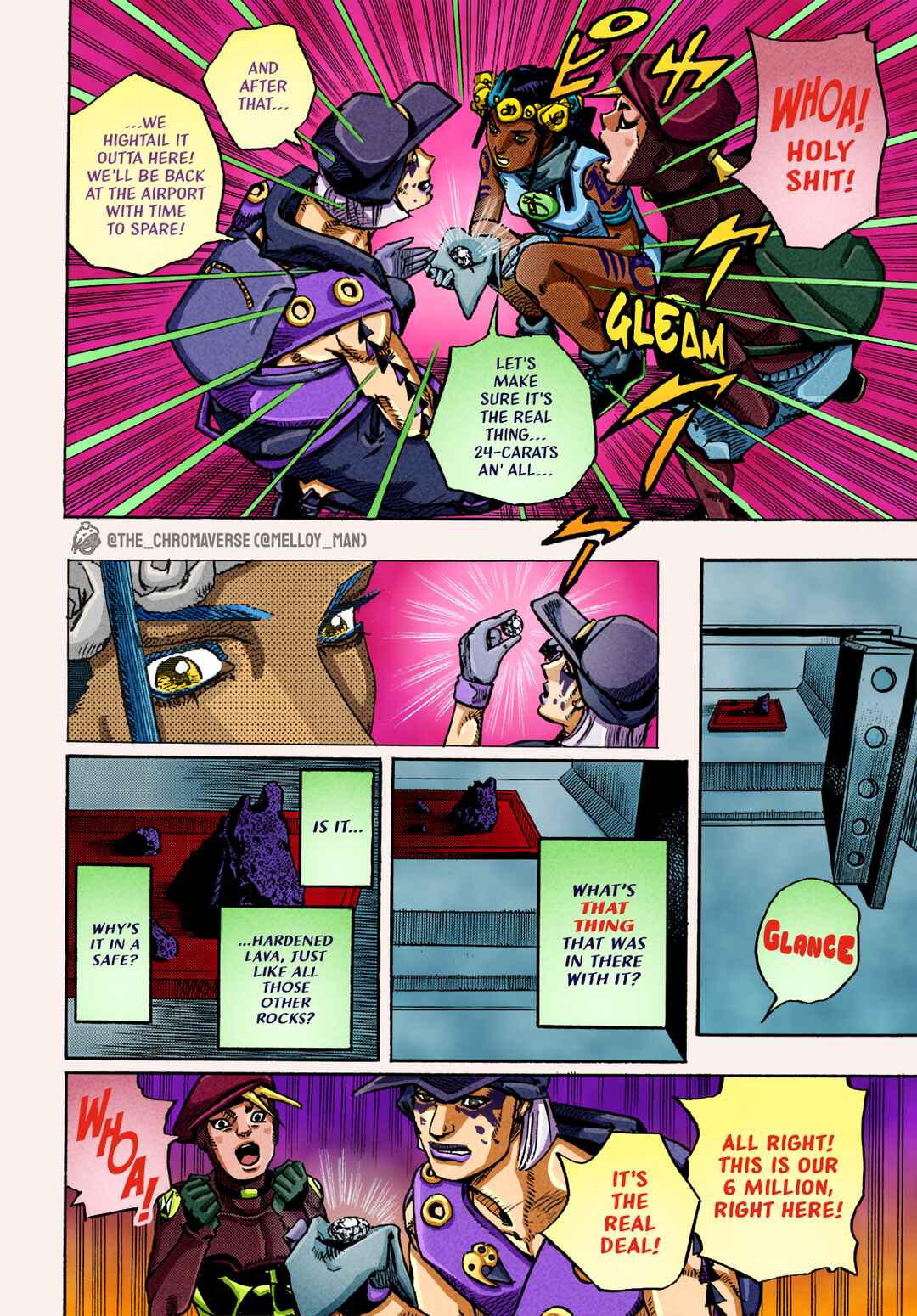 JoJo's Bizarre Adventure Part 9 - The JOJOLands (Fan-Colored) Chapter 3 - Page 29