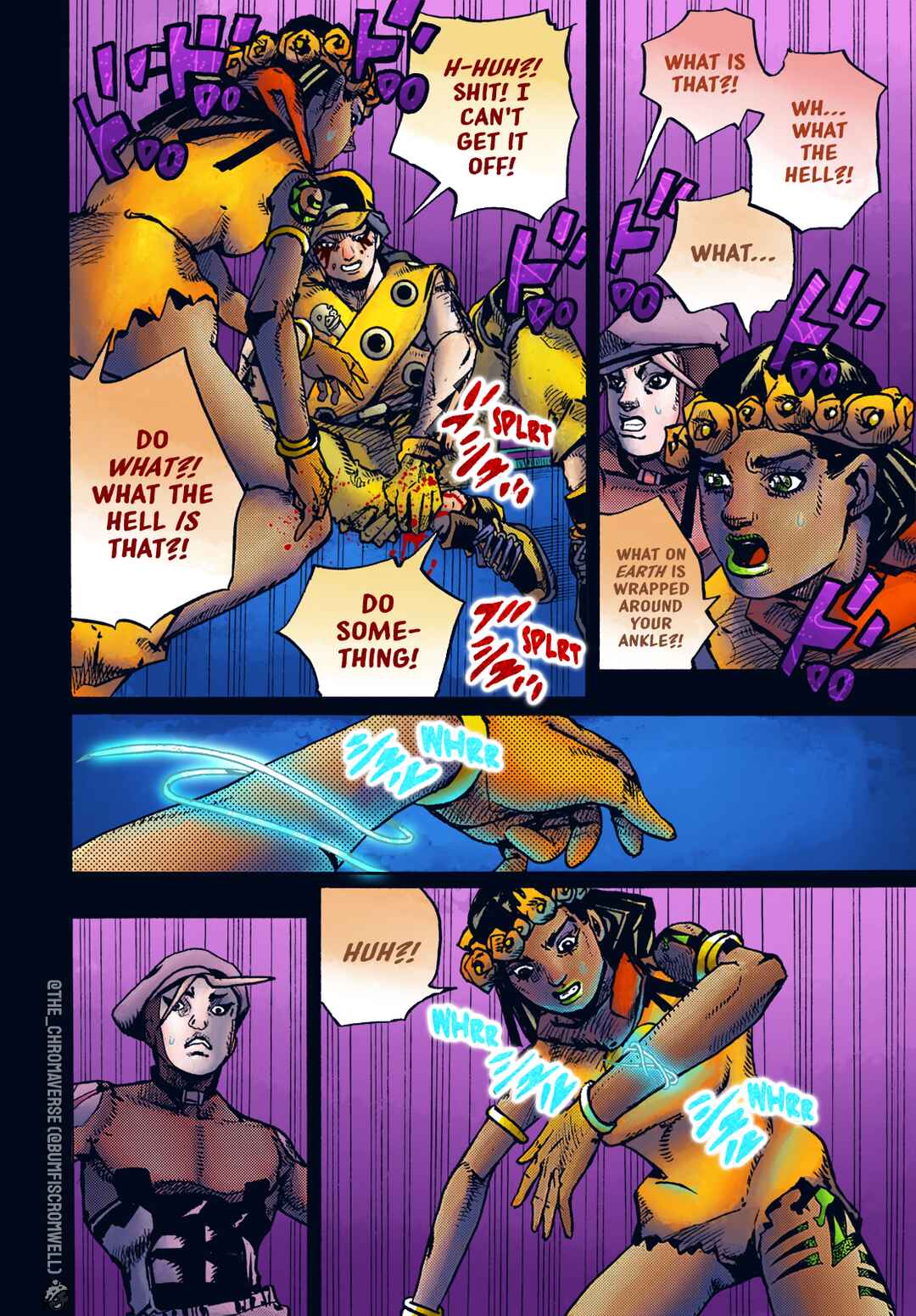 JoJo's Bizarre Adventure Part 9 - The JOJOLands (Fan-Colored) Chapter 3 - Page 35