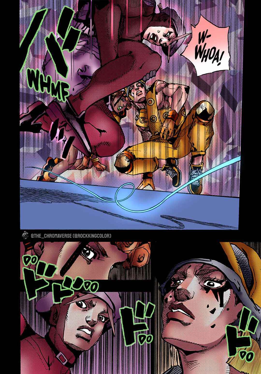 JoJo's Bizarre Adventure Part 9 - The JOJOLands (Fan-Colored) Chapter 3 - Page 37