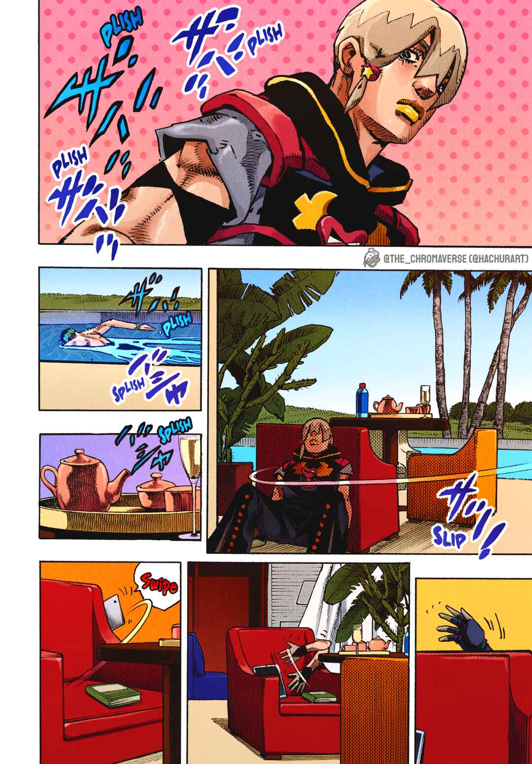 JoJo's Bizarre Adventure Part 9 - The JOJOLands (Fan-Colored) Chapter 3 - Page 4