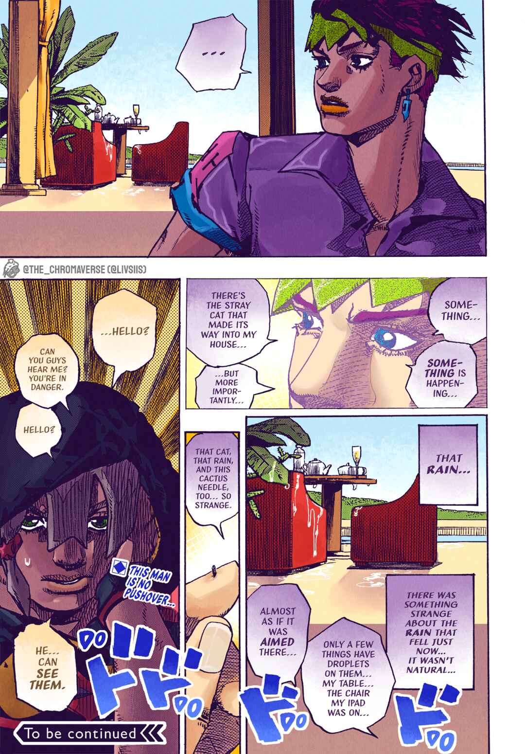 JoJo's Bizarre Adventure Part 9 - The JOJOLands (Fan-Colored) Chapter 3 - Page 40