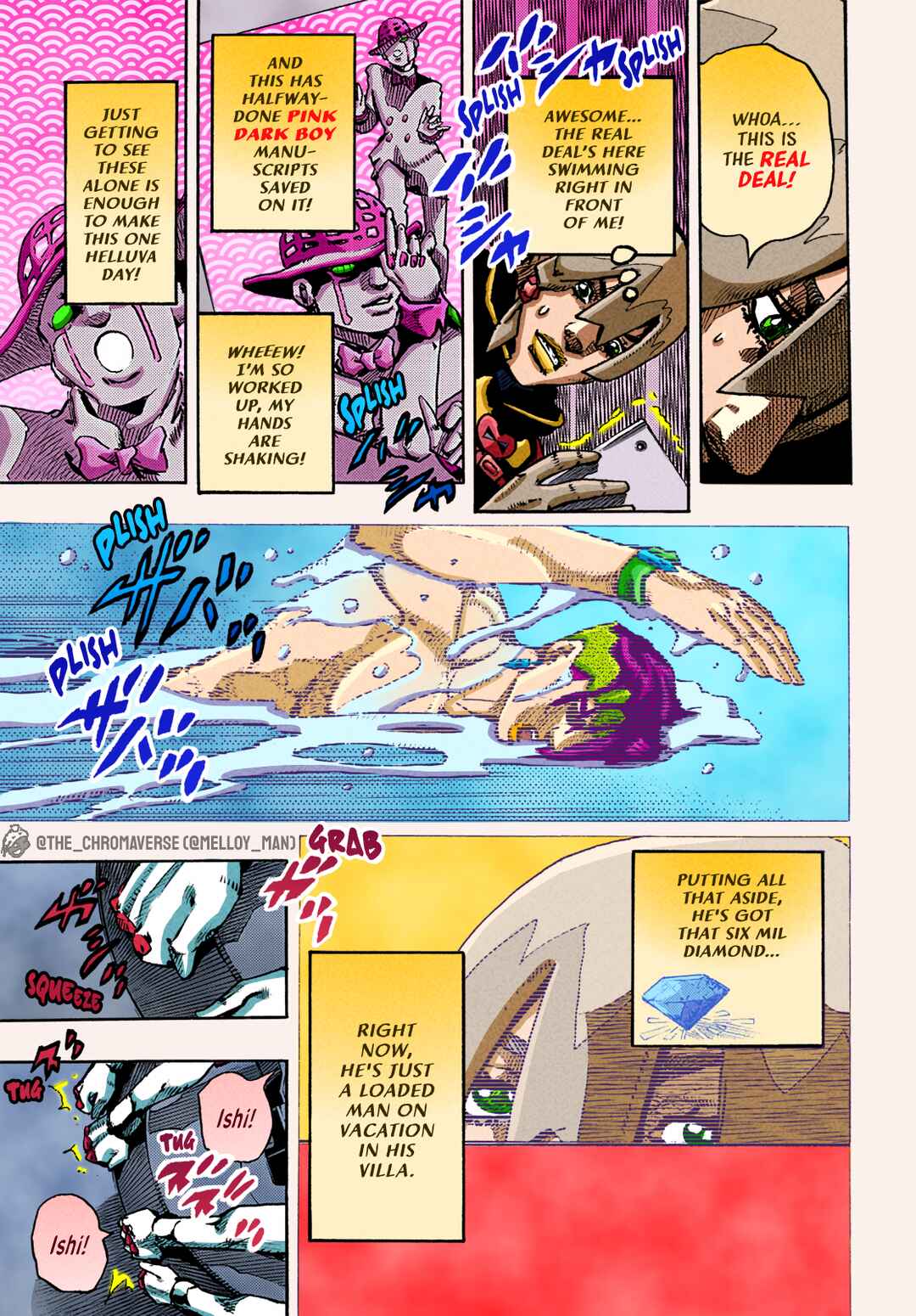 JoJo's Bizarre Adventure Part 9 - The JOJOLands (Fan-Colored) Chapter 3 - Page 5