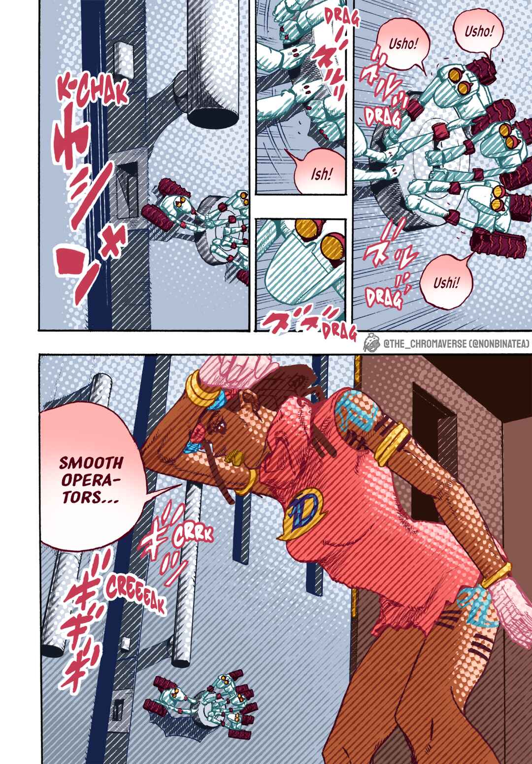 JoJo's Bizarre Adventure Part 9 - The JOJOLands (Fan-Colored) Chapter 3 - Page 6