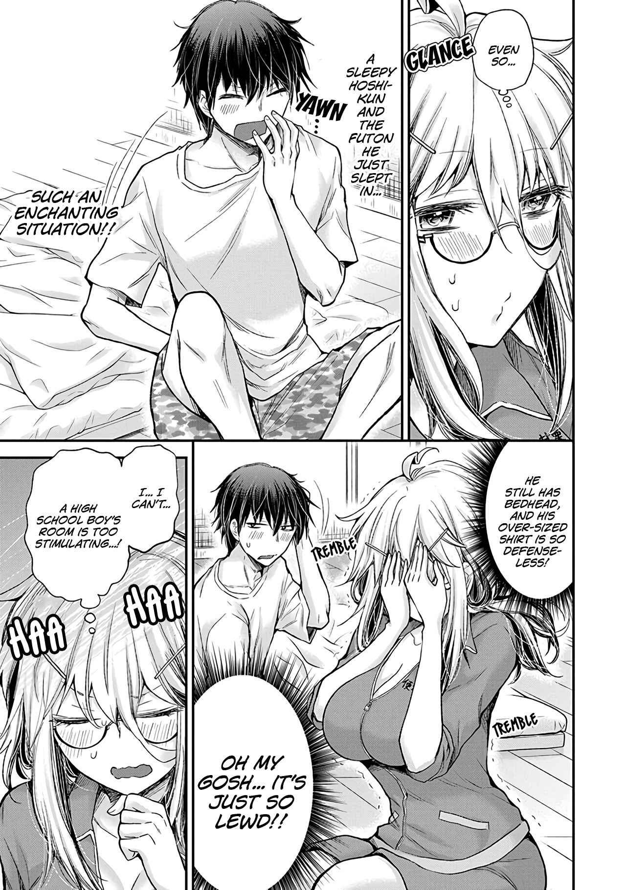 Shingeki no Eroko-san: Hen na Oneesan wa Danshi Kousei to Nakayoku Naritai Chapter 4 - Page 10