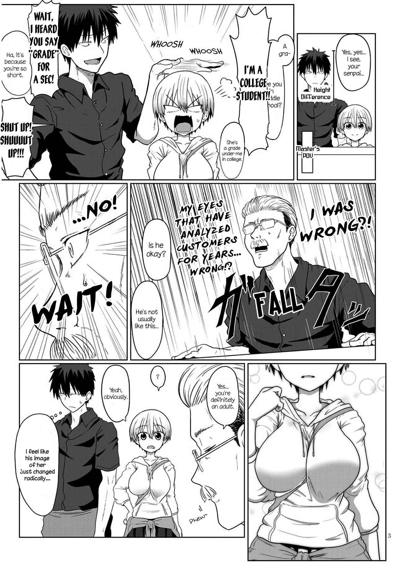 Uzaki-chan wa Asobitai! Chapter 4 - Page 3