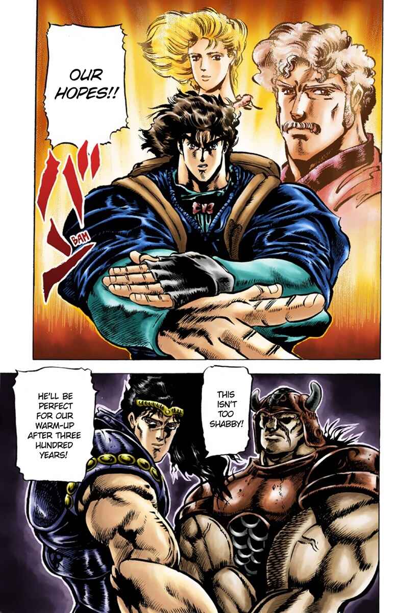 JoJo no Kimyou na Bouken: Part 1 - Phantom Blood Color-ban Chapter 27 - Page 21