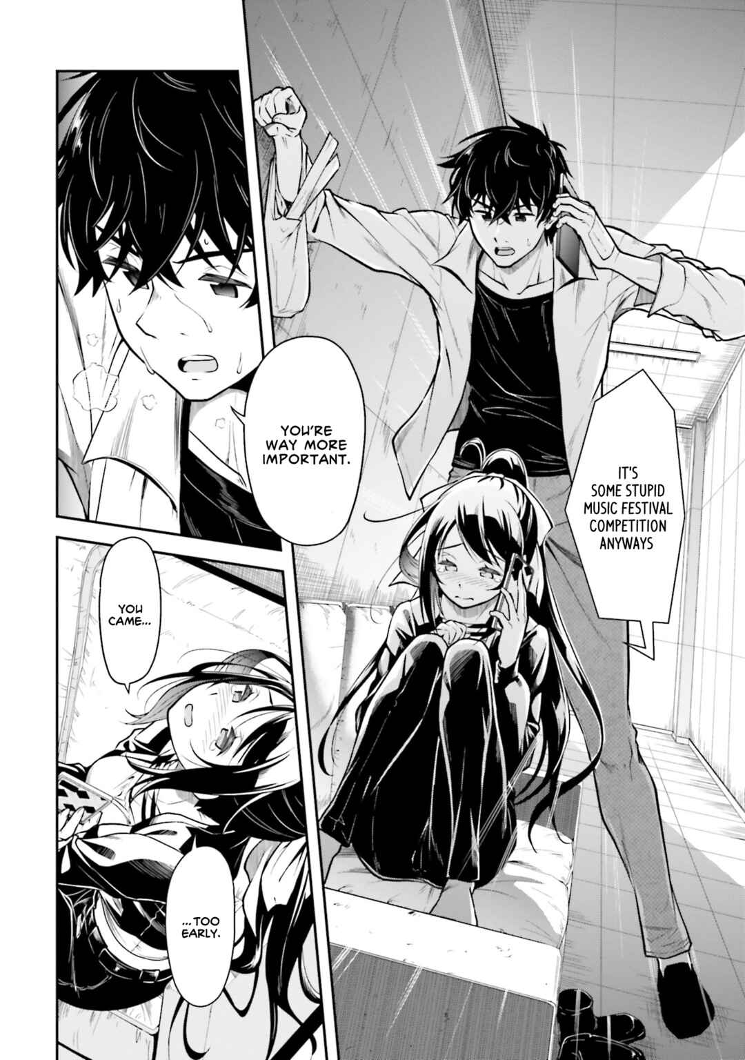 Kokumin-teki Idol ni natta Osana-Najimi ga Boro-Apart ni Sunderu Ore no Tonari ni Hikkoshitekita Ken Chapter 13 - Page 13