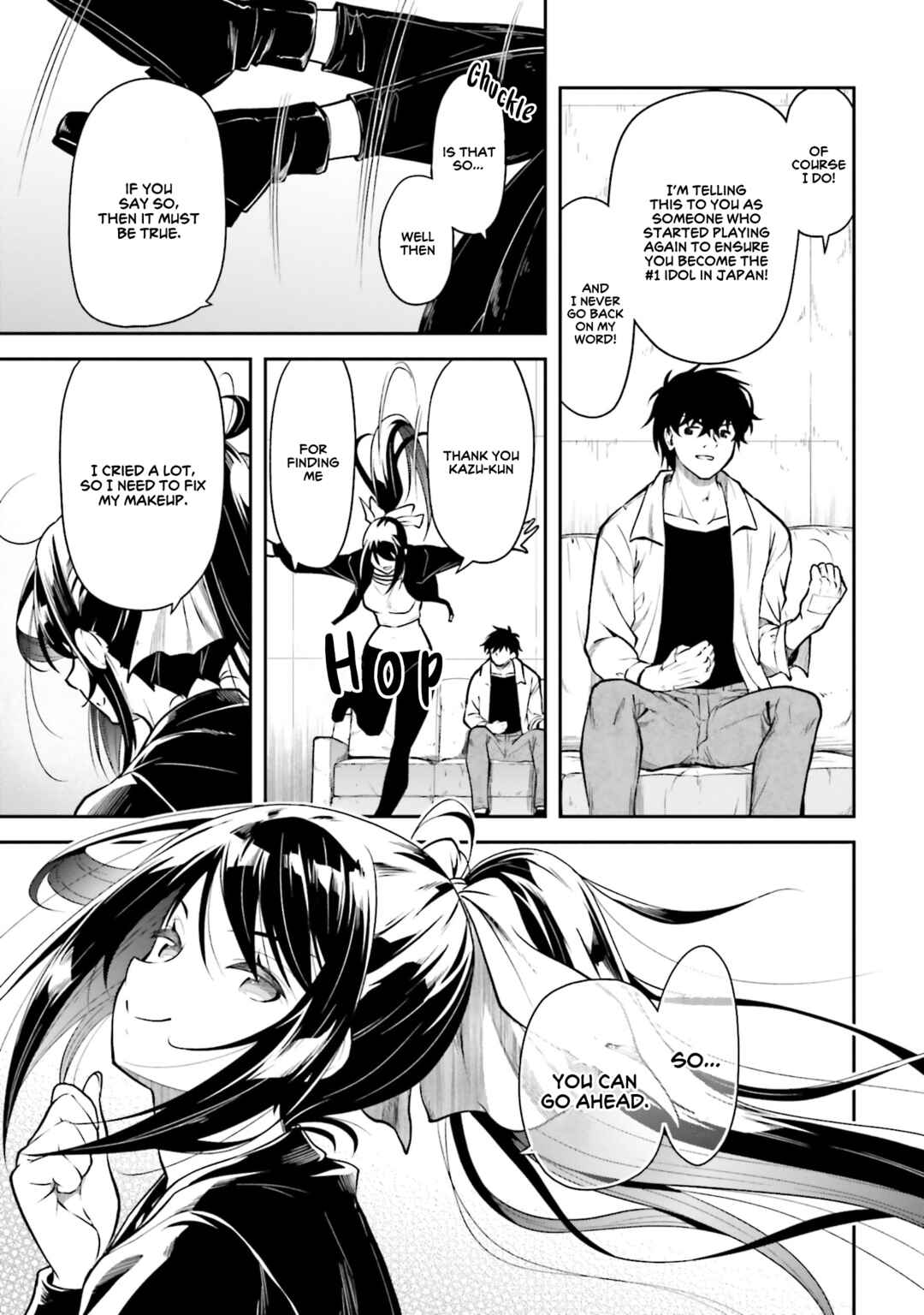 Kokumin-teki Idol ni natta Osana-Najimi ga Boro-Apart ni Sunderu Ore no Tonari ni Hikkoshitekita Ken Chapter 13 - Page 22