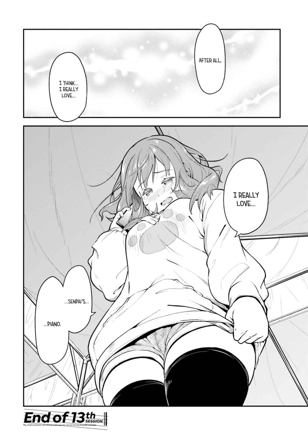 Kokumin-teki Idol ni natta Osana-Najimi ga Boro-Apart ni Sunderu Ore no Tonari ni Hikkoshitekita Ken Chapter 13 - Page 34