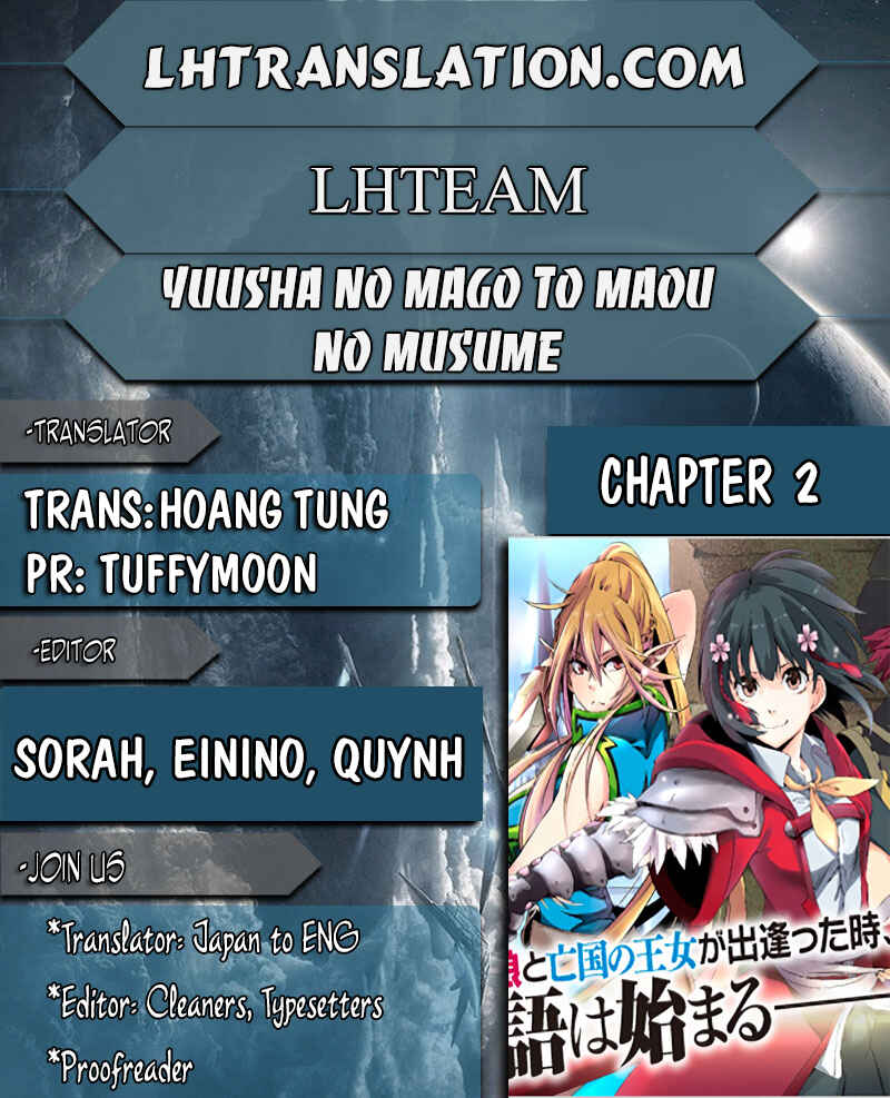Yuusha no Mago to Maou no Musume Chapter 2 - Page 1