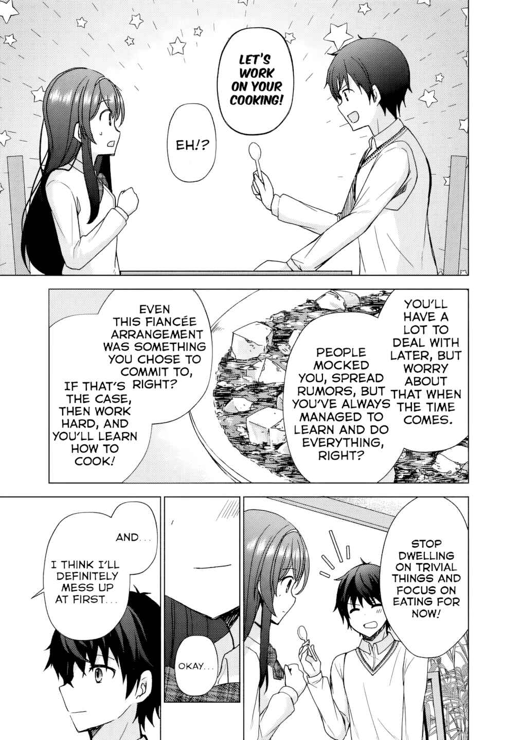 Iinazuke ga Dekita to Omottara, Sono Iinazuke ga Gakkou de Yuumei na "Akuyaku Reijou" Dattan dakedo, Dou Sureba Ii? Chapter 3 - Page 23