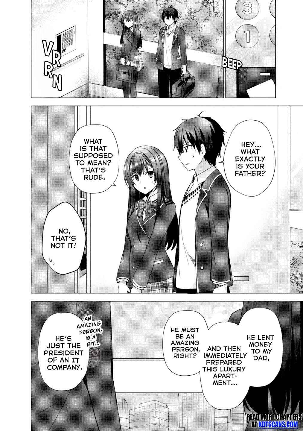 Iinazuke ga Dekita to Omottara, Sono Iinazuke ga Gakkou de Yuumei na "Akuyaku Reijou" Dattan dakedo, Dou Sureba Ii? Chapter 3 - Page 3