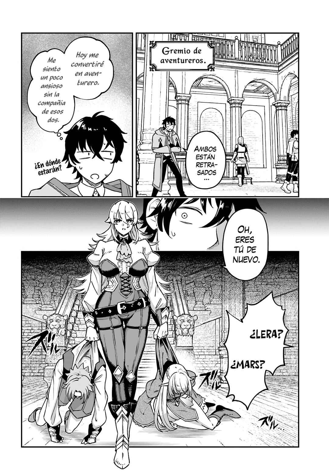 Ore Igai Dare mo Saishu Dekinai Sozai na no ni "Sozai Saishuritsu ga Hikui" to Pawahara suru Osananajimi Renkinjutsushi to Zetsuen shita Senzoku Madoushi, Henkyou no Machi de Slow Life wo Okuritai. Chapter 4 - Page 5