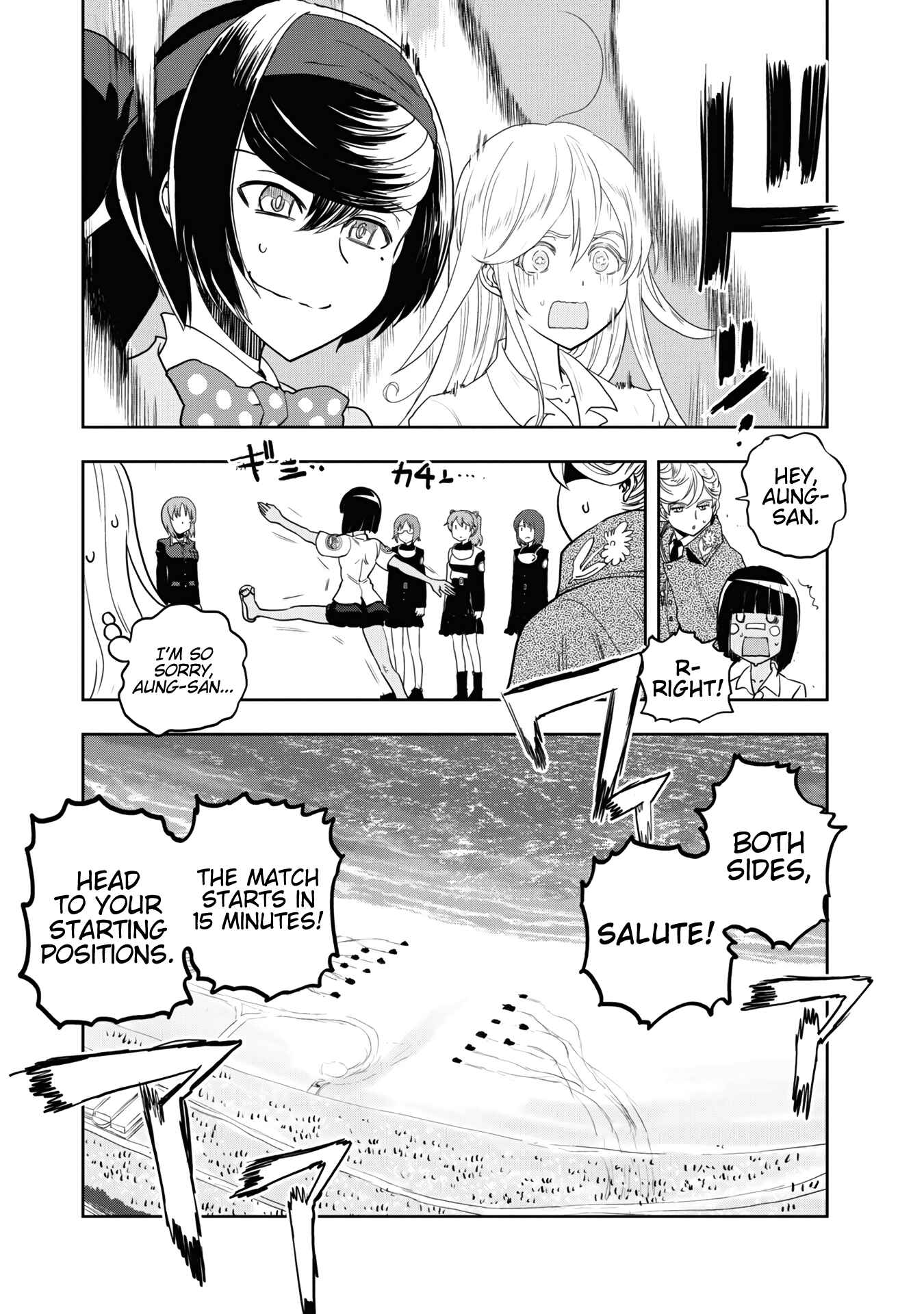 Girls und Panzer: Ribbon no Musha Chapter 58 - Page 10