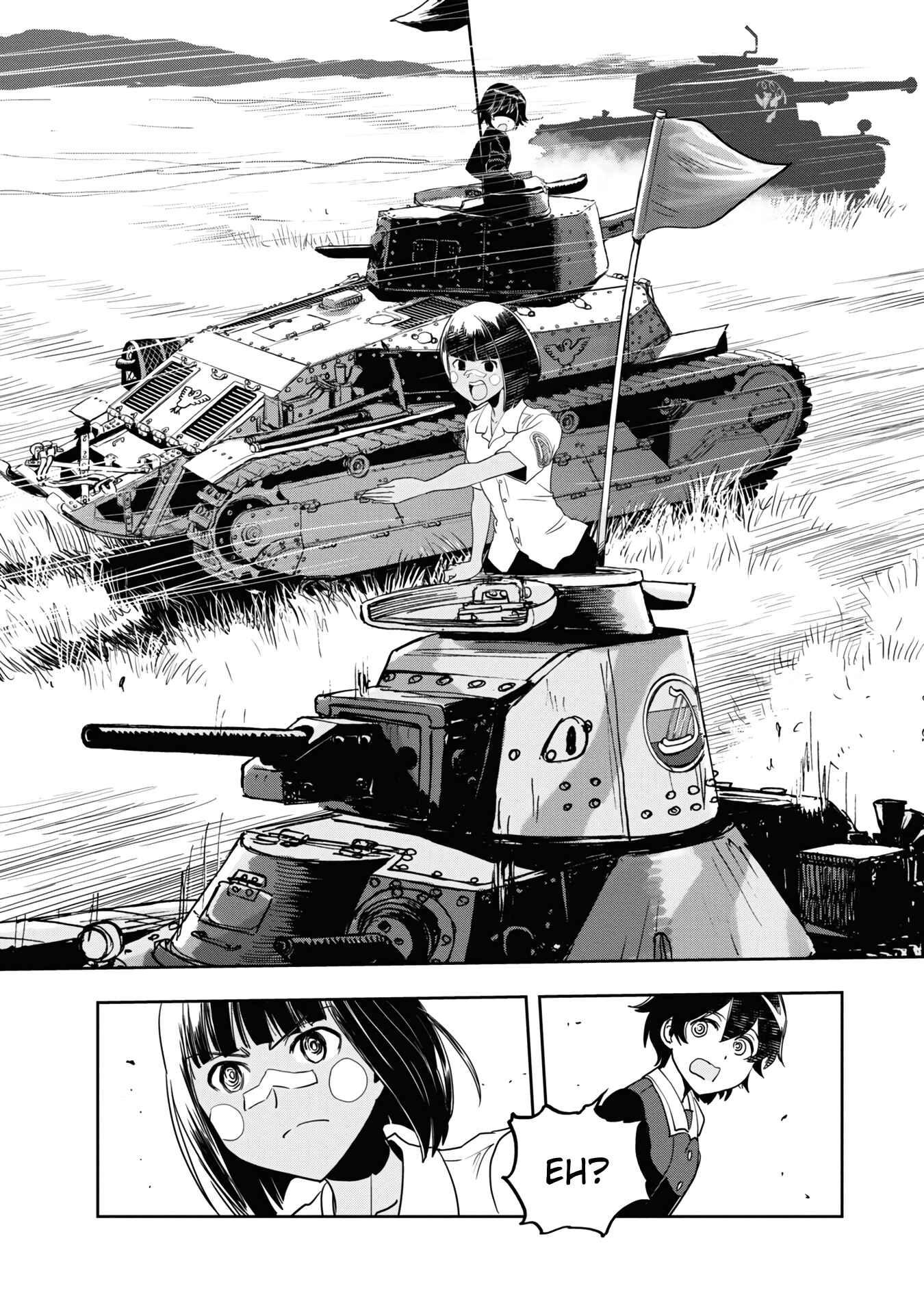 Girls und Panzer: Ribbon no Musha Chapter 58 - Page 22