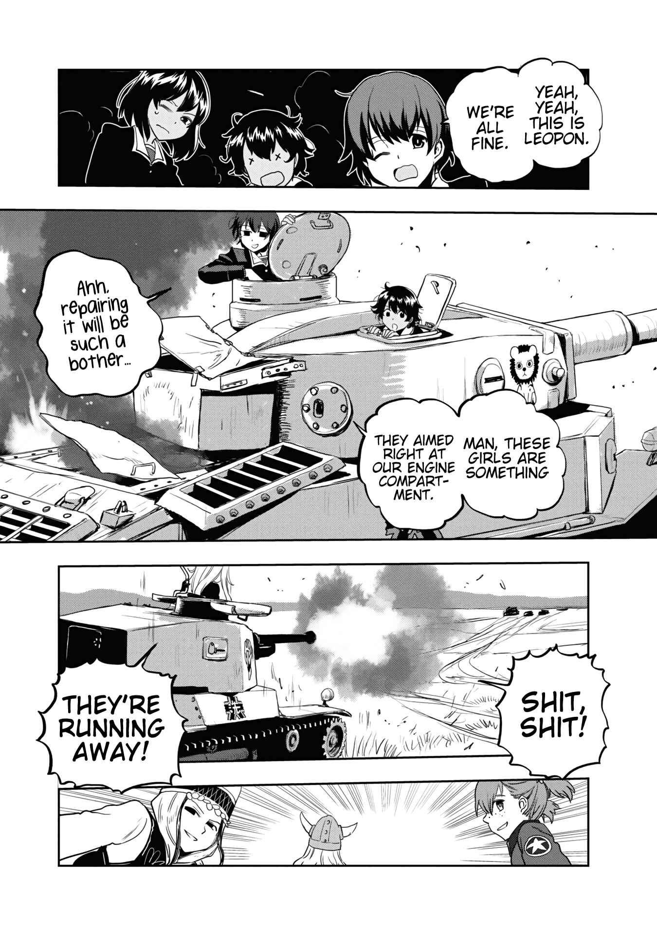 Girls und Panzer: Ribbon no Musha Chapter 58 - Page 32