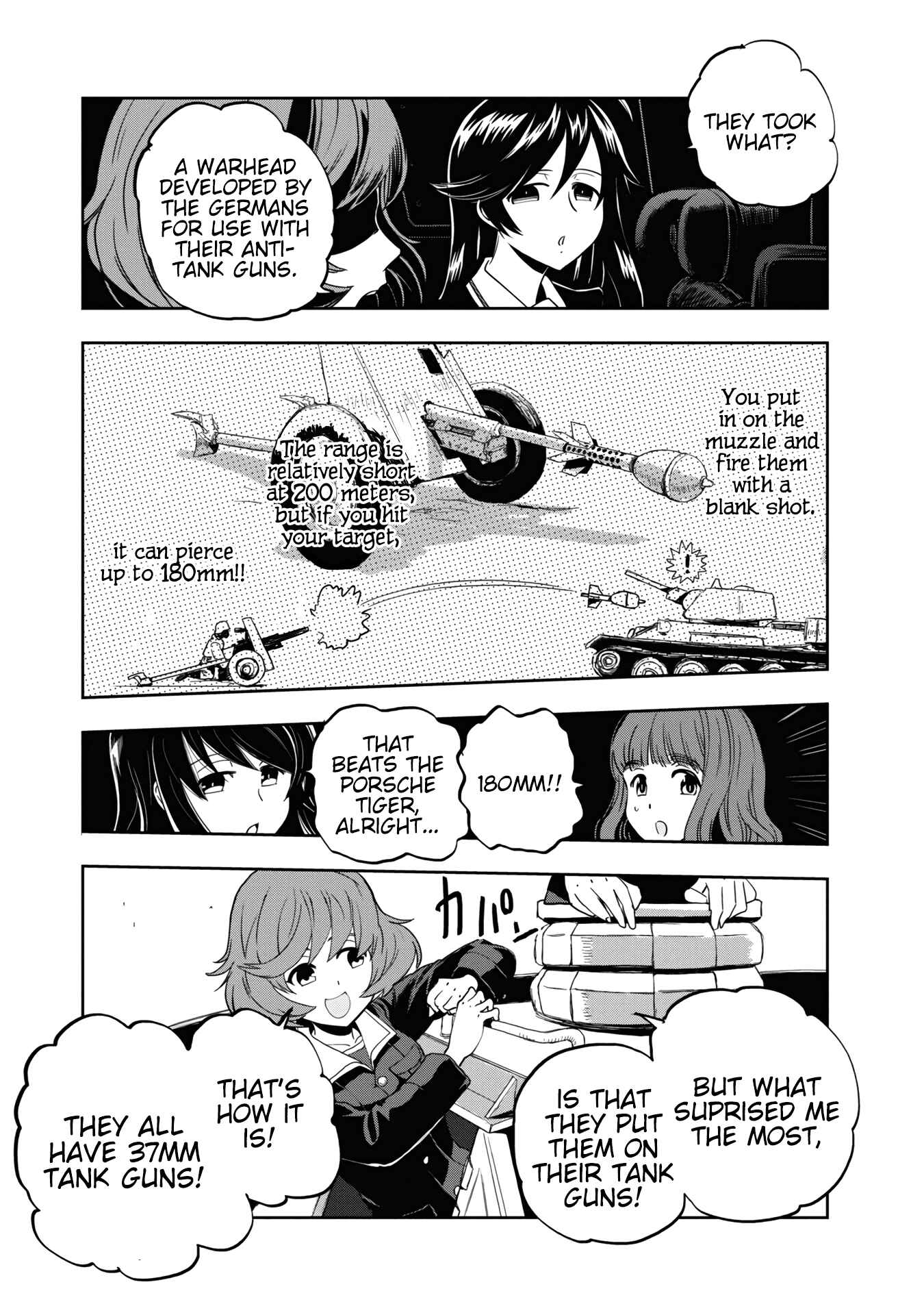Girls und Panzer: Ribbon no Musha Chapter 58 - Page 34