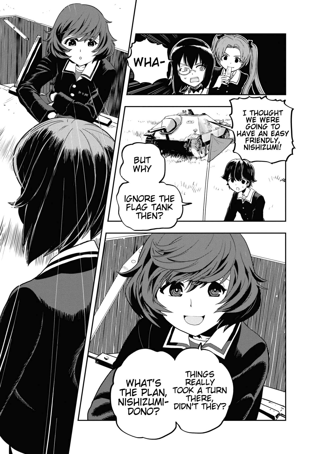 Girls und Panzer: Ribbon no Musha Chapter 58 - Page 36