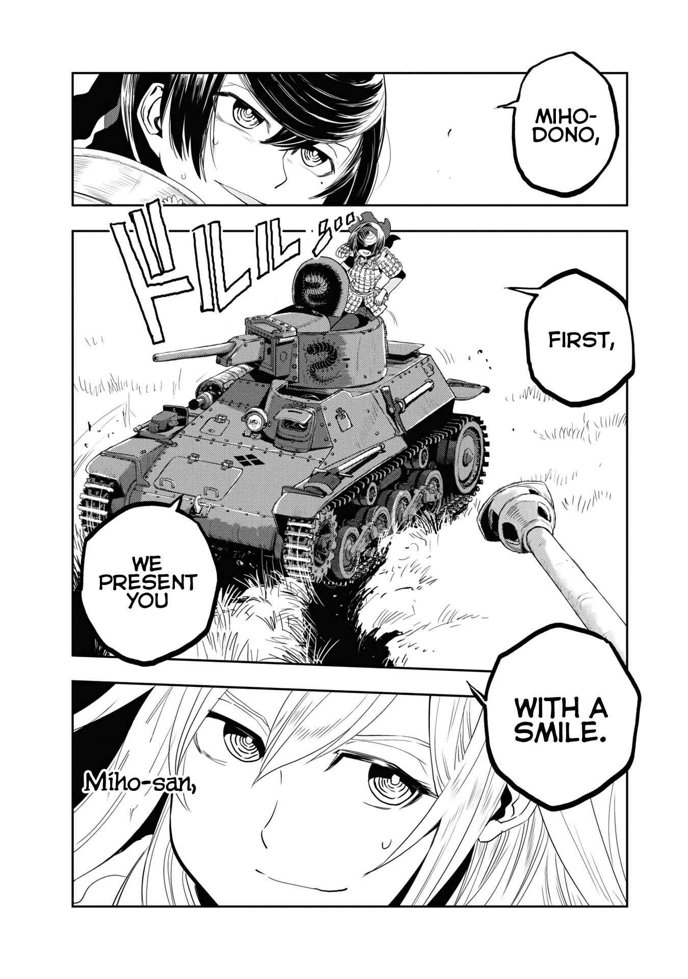 Girls und Panzer: Ribbon no Musha Chapter 58 - Page 4