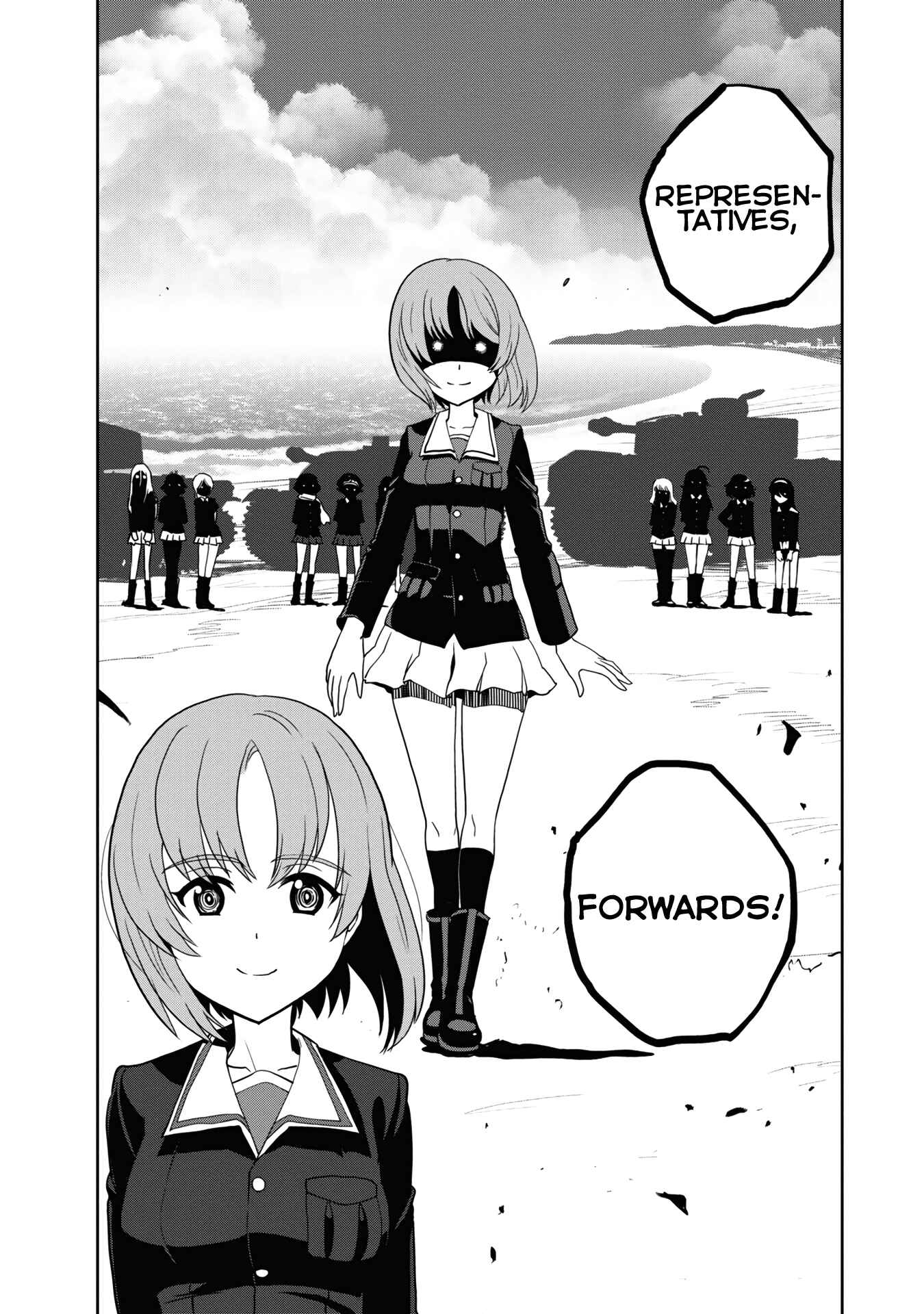 Girls und Panzer: Ribbon no Musha Chapter 58 - Page 9