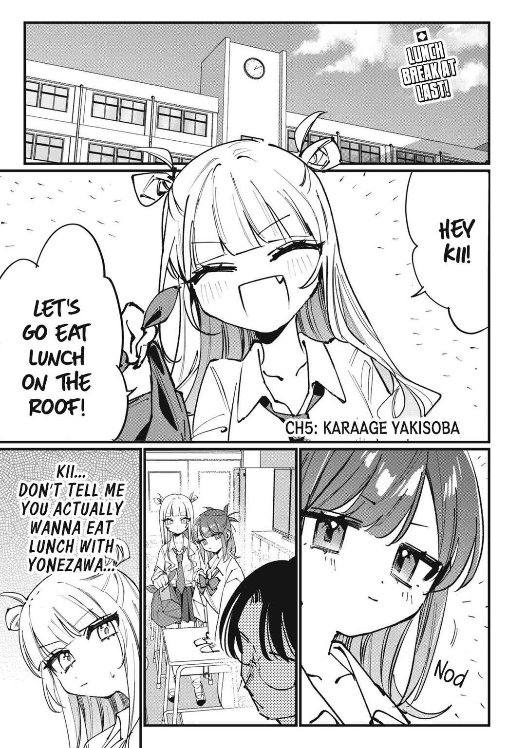Hochiya-san wa Amariaru Chapter 5 - Page 1