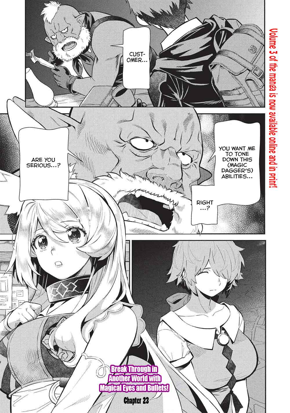 Magan to Dangan wo Tsukatte Isekai wo Buchinuku! Chapter 23 - Page 2