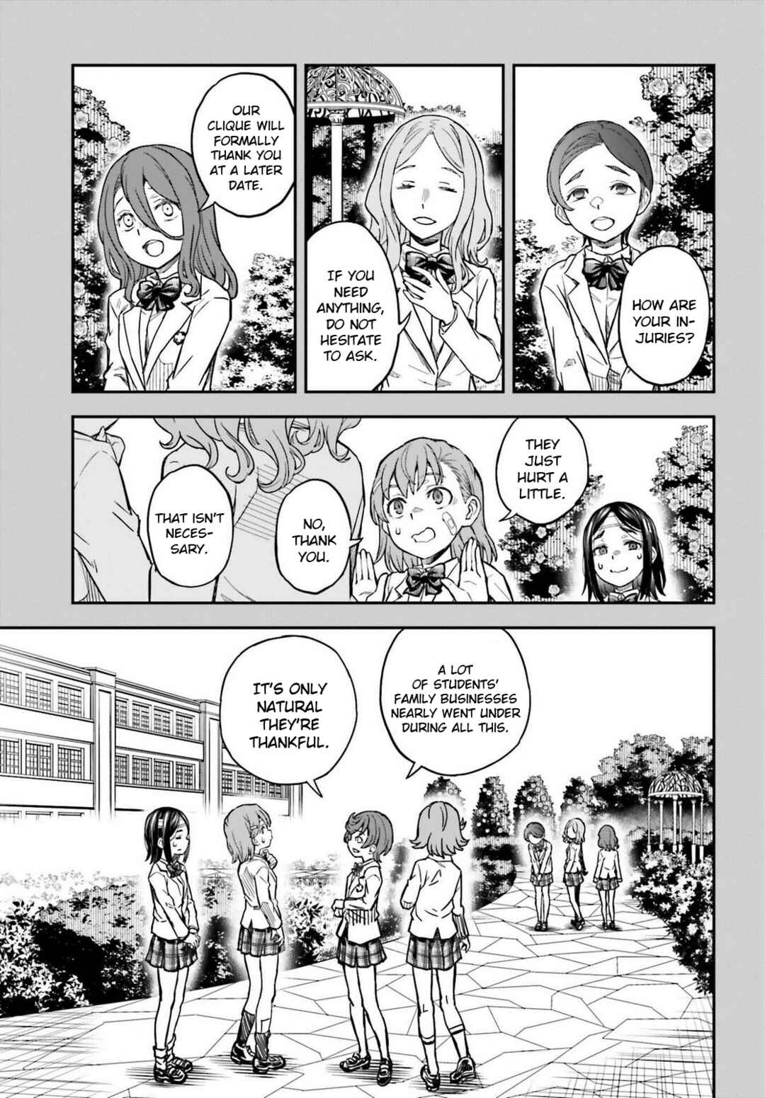 Toaru Majutsu no Index Gaiden: Toaru Kagaku no Railgun Chapter 168 - Page 9