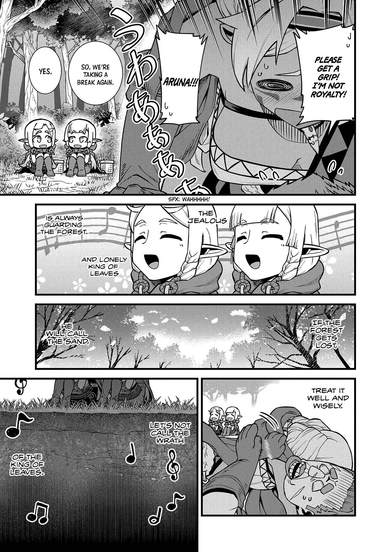 Ryoumin 0-nin Start no Henkyou Ryoushusama ~Ao no Dias to Soukaku no Otome~ Chapter 34 - Page 33
