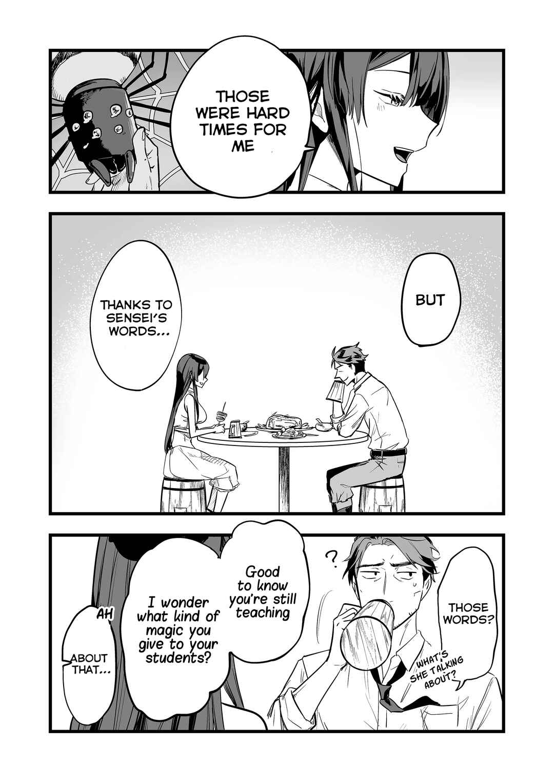 "Ano Toki Tasukete Itadaita Monster Musume desu." Isekai Ossan Kyoushi Totsuzen no Moteki ni Konwaku suru Chapter 4 - Page 10