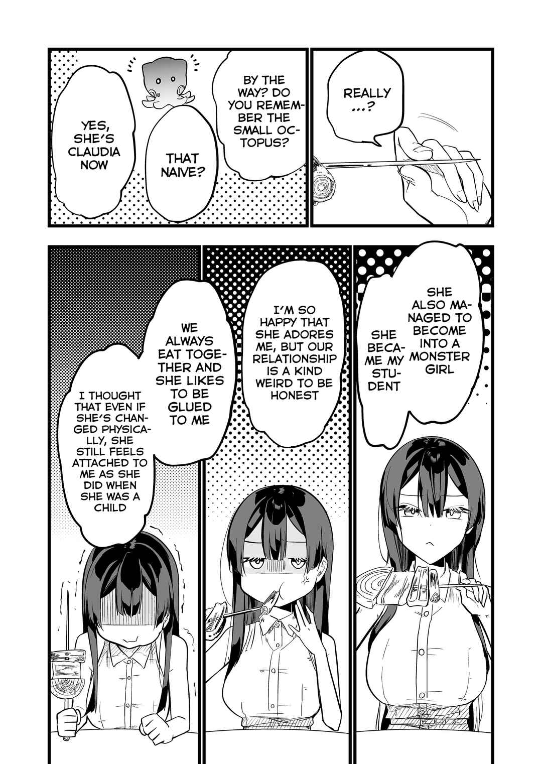 "Ano Toki Tasukete Itadaita Monster Musume desu." Isekai Ossan Kyoushi Totsuzen no Moteki ni Konwaku suru Chapter 4 - Page 12