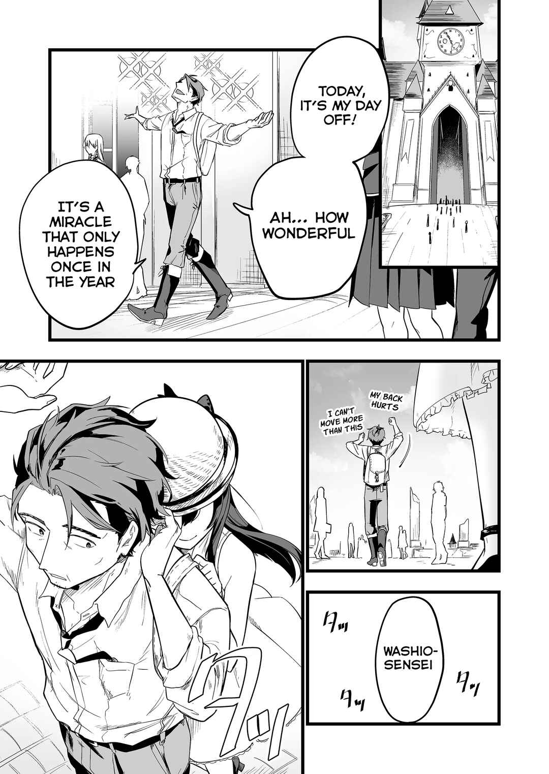 "Ano Toki Tasukete Itadaita Monster Musume desu." Isekai Ossan Kyoushi Totsuzen no Moteki ni Konwaku suru Chapter 4 - Page 2