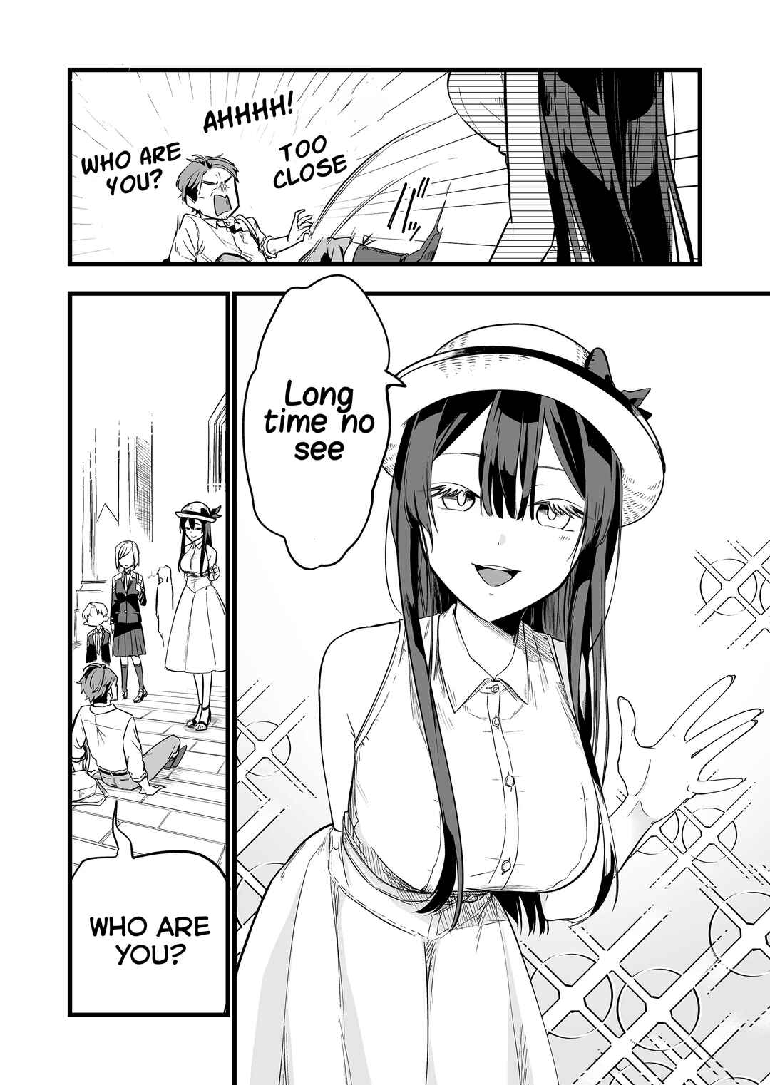 "Ano Toki Tasukete Itadaita Monster Musume desu." Isekai Ossan Kyoushi Totsuzen no Moteki ni Konwaku suru Chapter 4 - Page 3