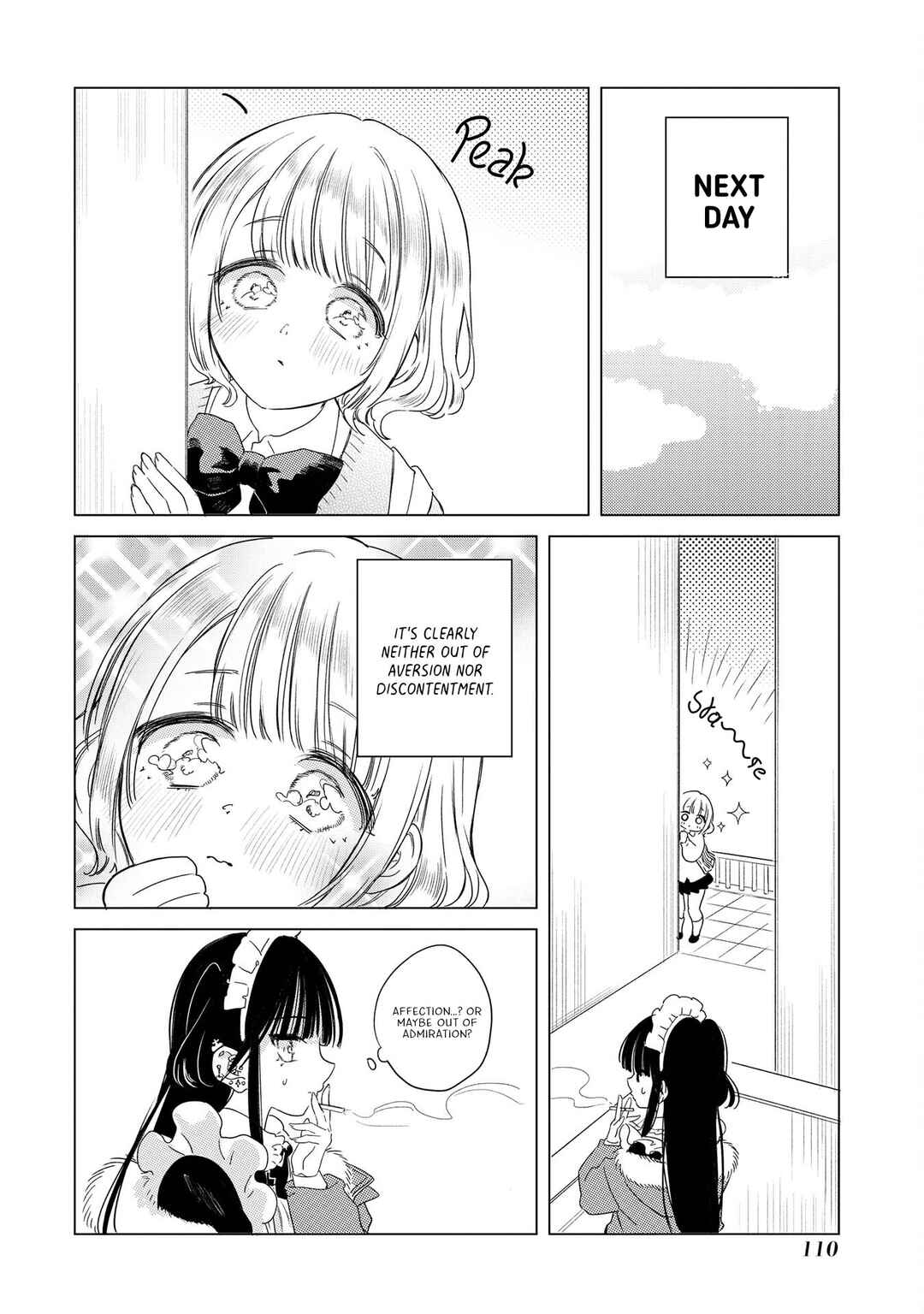 Akogare no Maid-san wa Tabako ga Niau Chapter 14.5 - Page 5