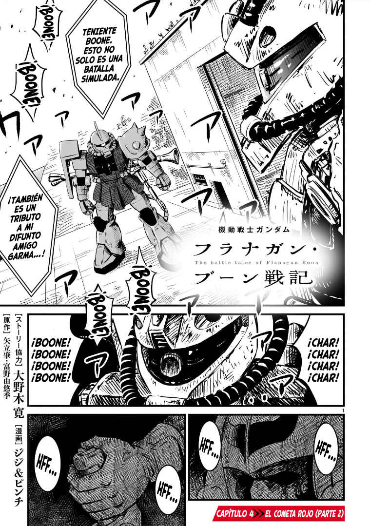 Mobile Suit Gundam: The battle tales of Flanagan Boone Chapter 4 - Page 1