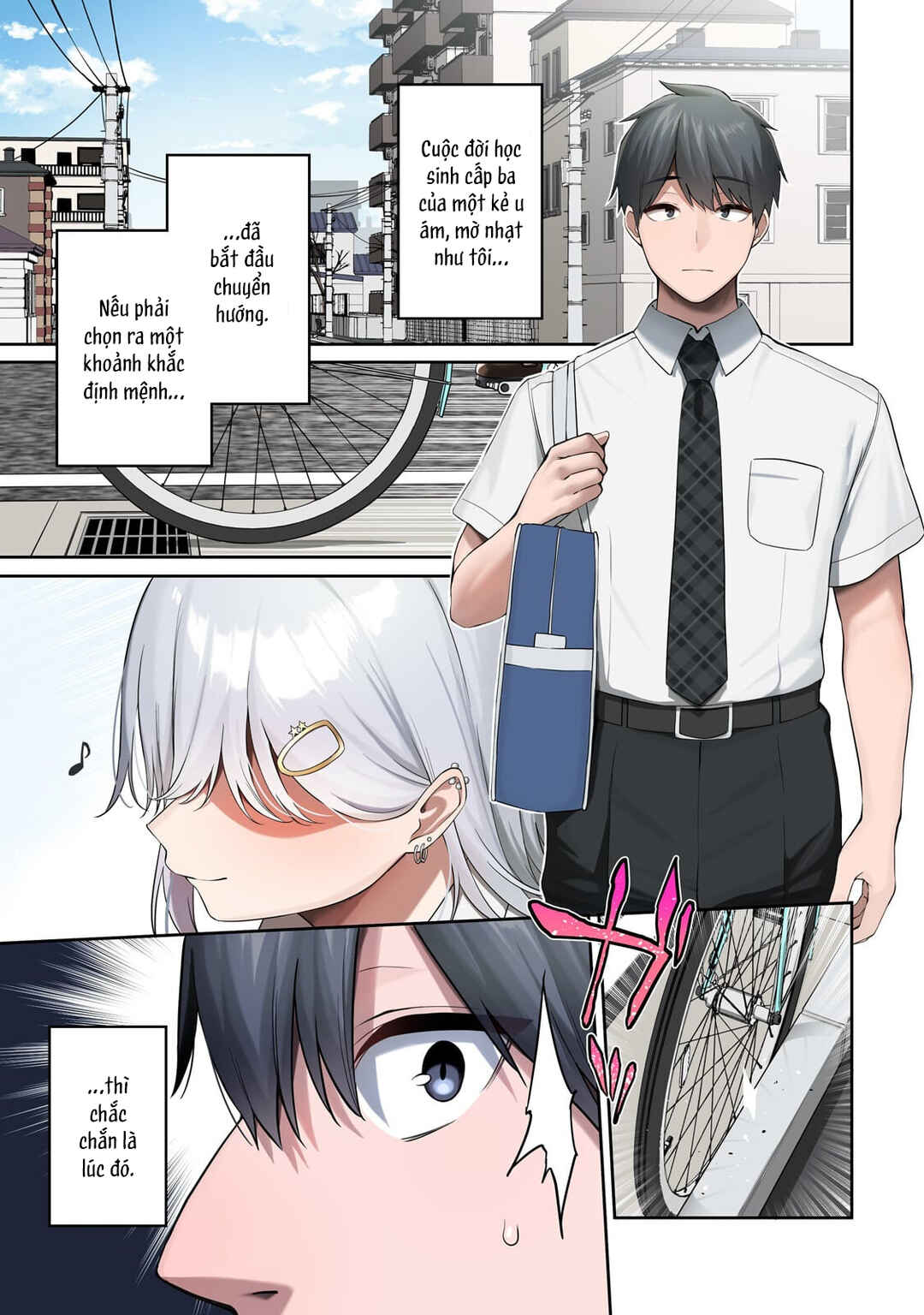Gal no Jitensha wo Naoshitara Natsukareta Chapter 1 - Page 2
