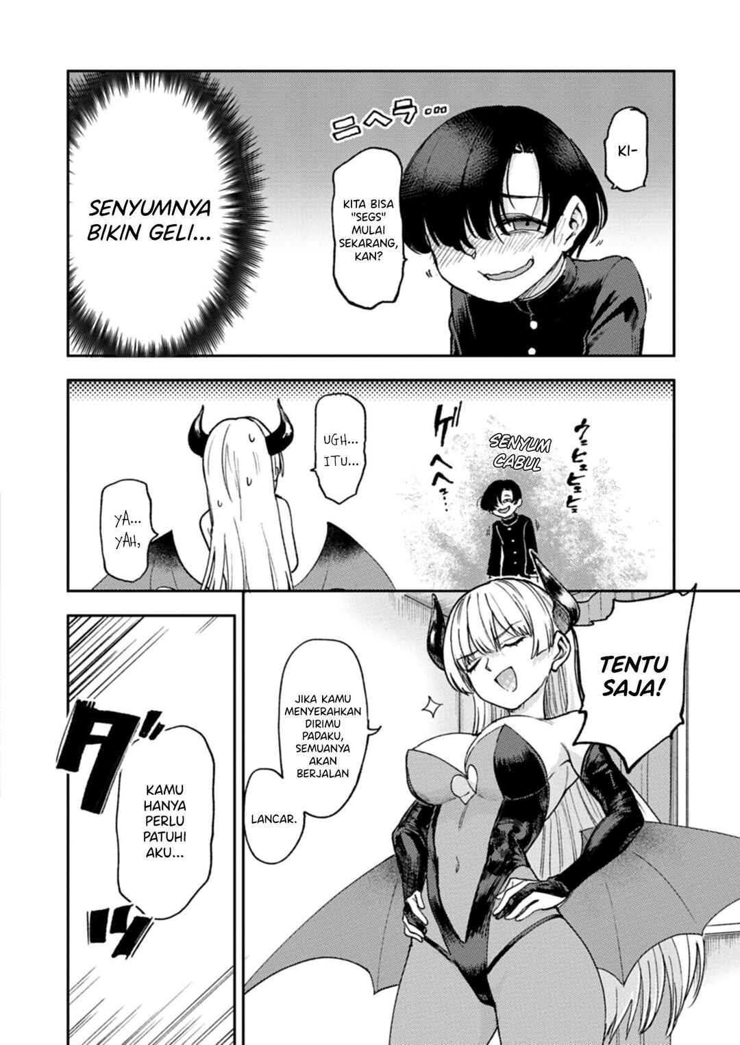 Keppeki Succubus wa ××× ga Okirai Chapter 1 - Page 15