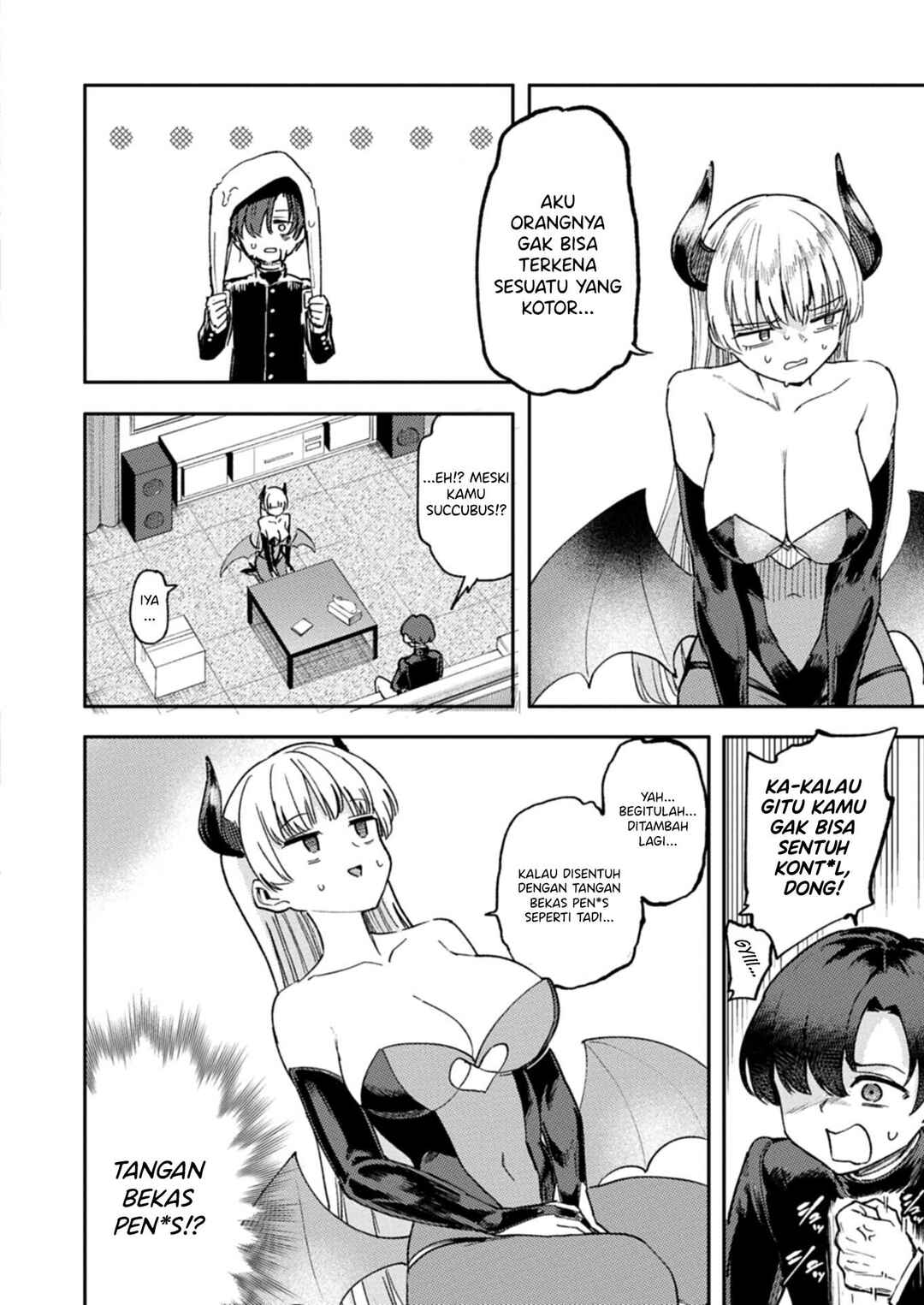Keppeki Succubus wa ××× ga Okirai Chapter 1 - Page 19