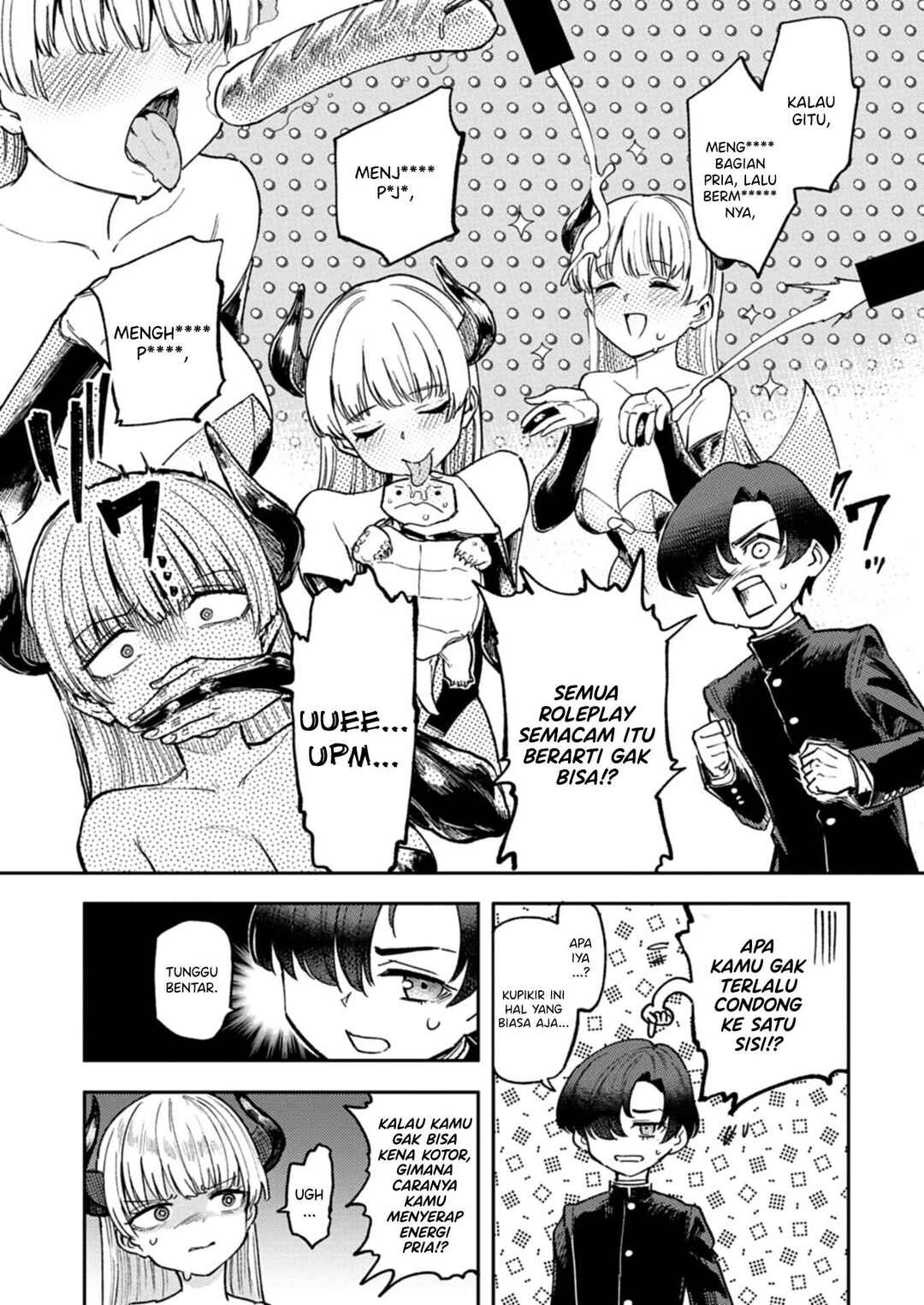 Keppeki Succubus wa ××× ga Okirai Chapter 1 - Page 20