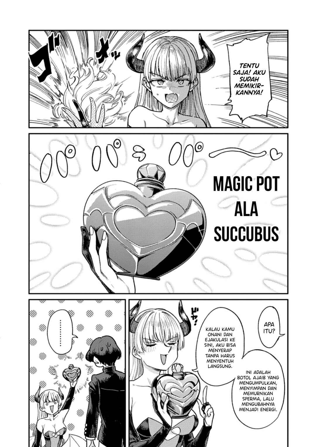 Keppeki Succubus wa ××× ga Okirai Chapter 1 - Page 21